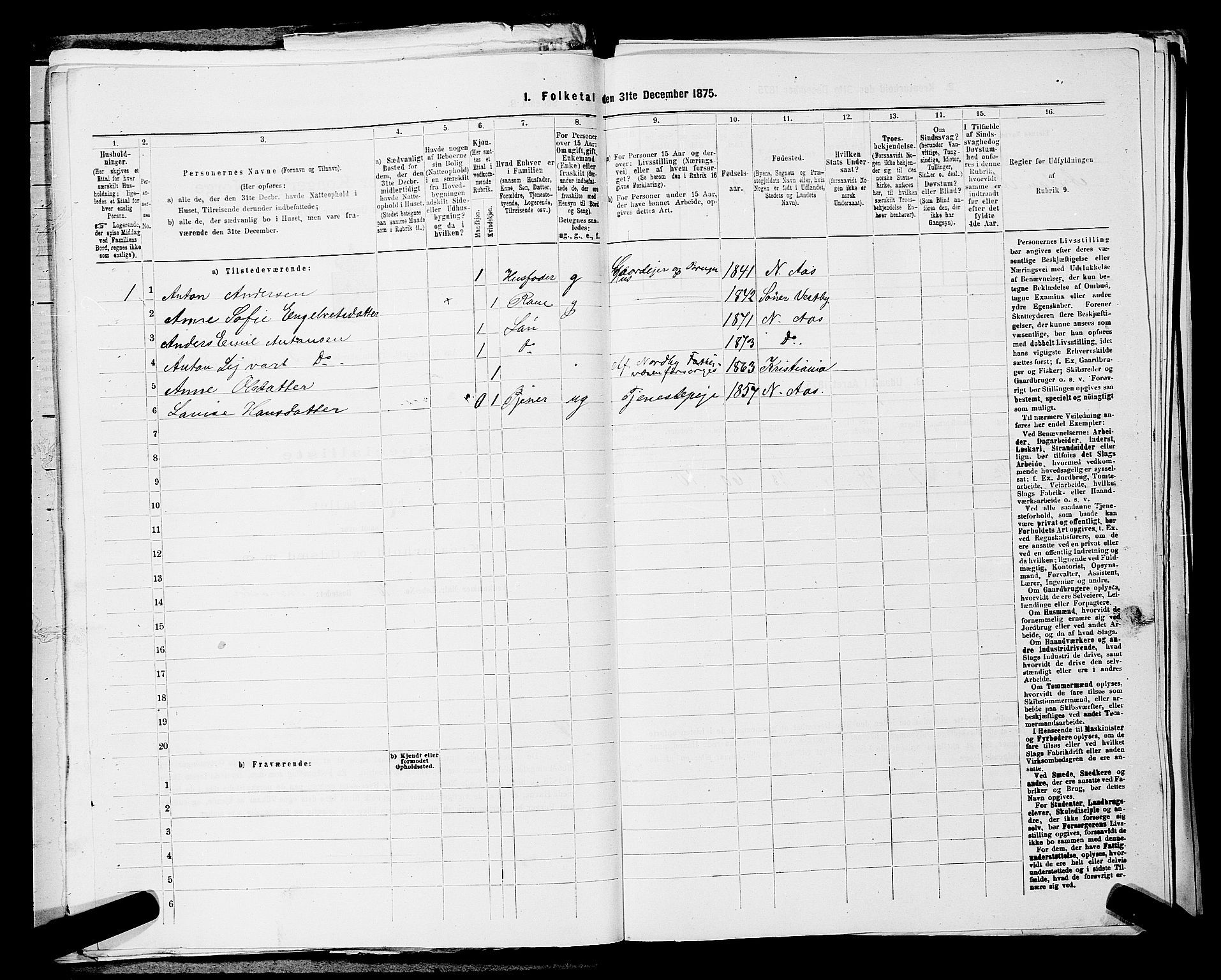 RA, 1875 census for 0214P Ås, 1875, p. 639