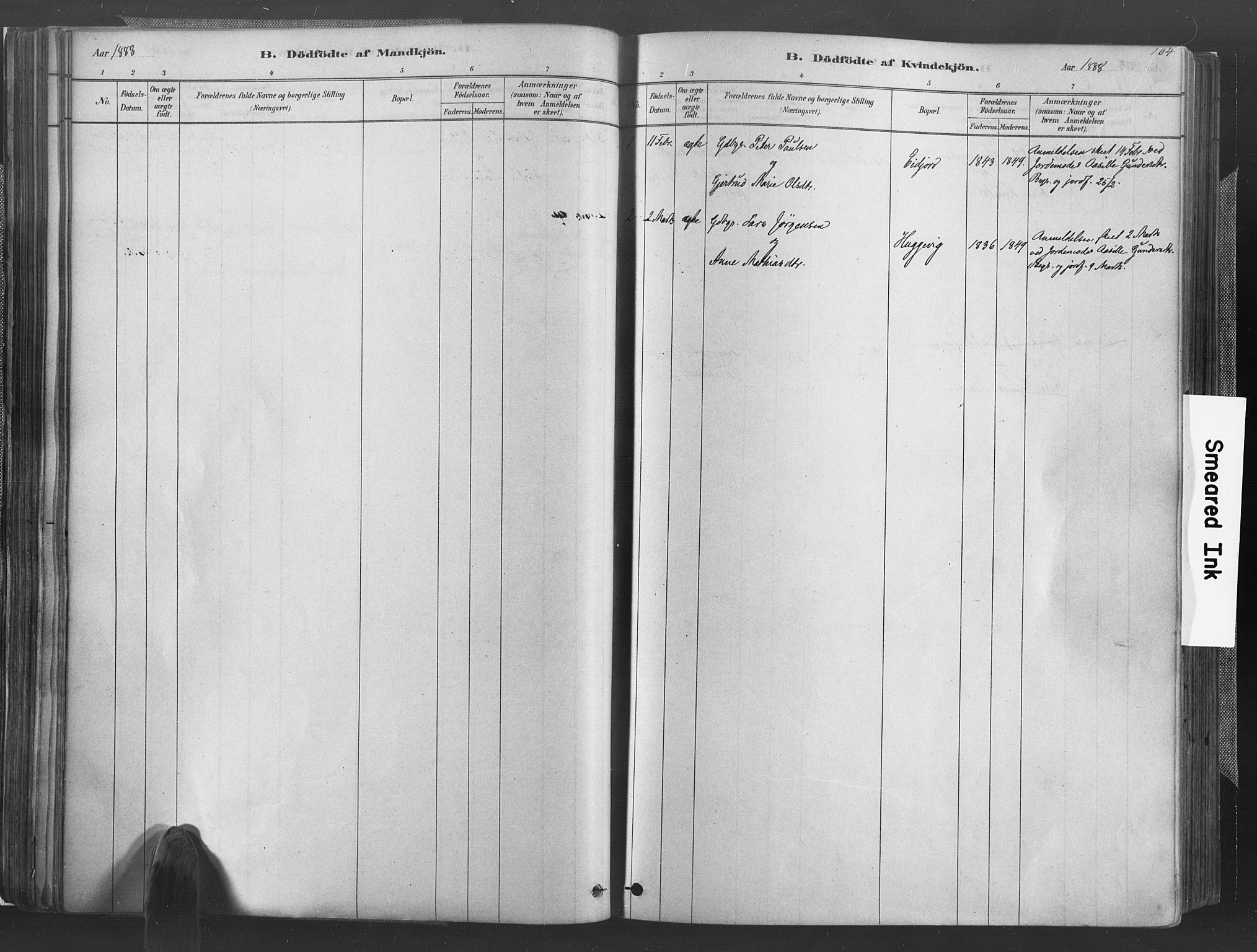 Høvåg sokneprestkontor, SAK/1111-0025/F/Fa/L0005: Parish register (official) no. A 5, 1878-1893, p. 104