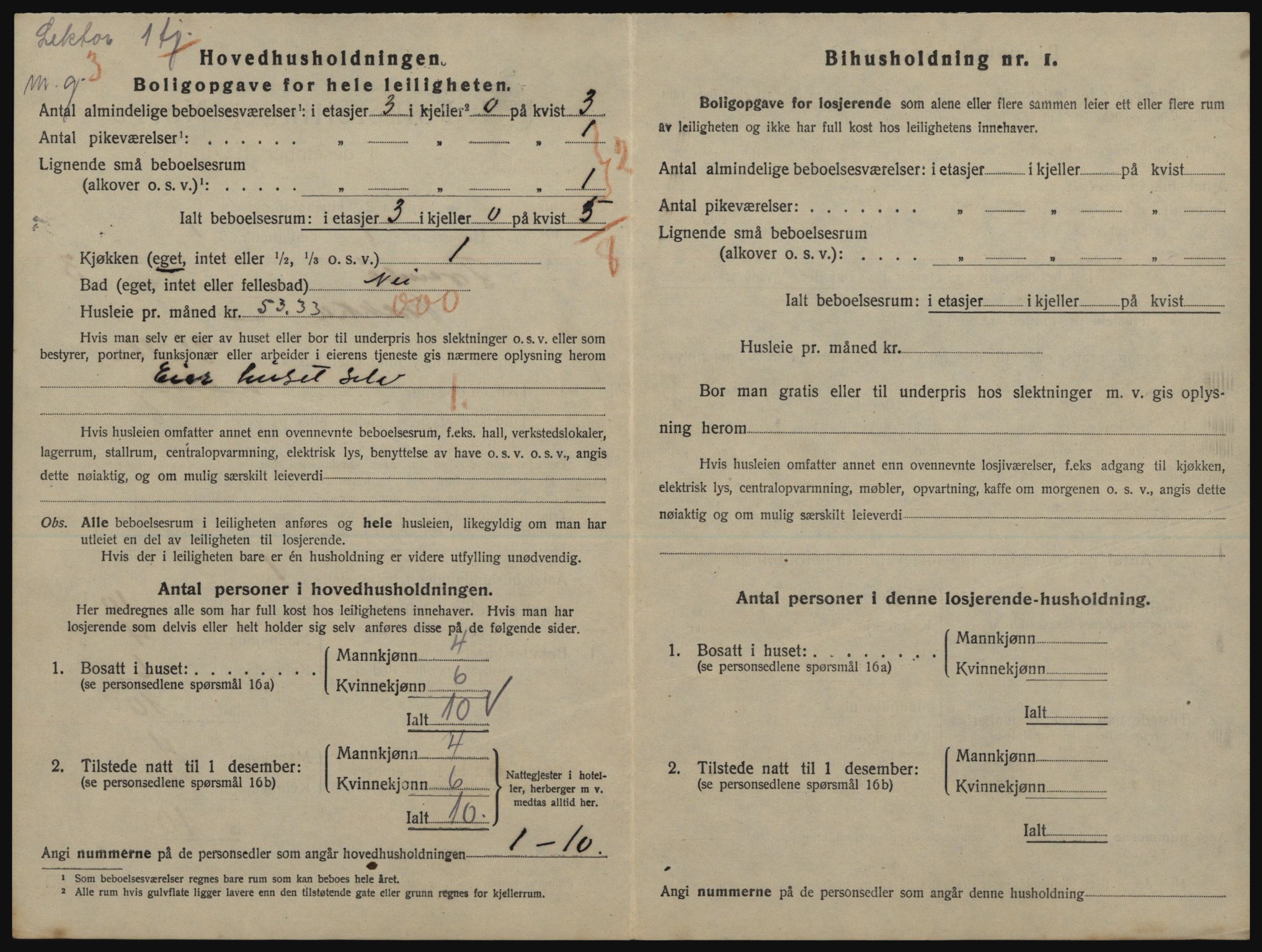 SATØ, 1920 census for Tromsø, 1920, p. 3356