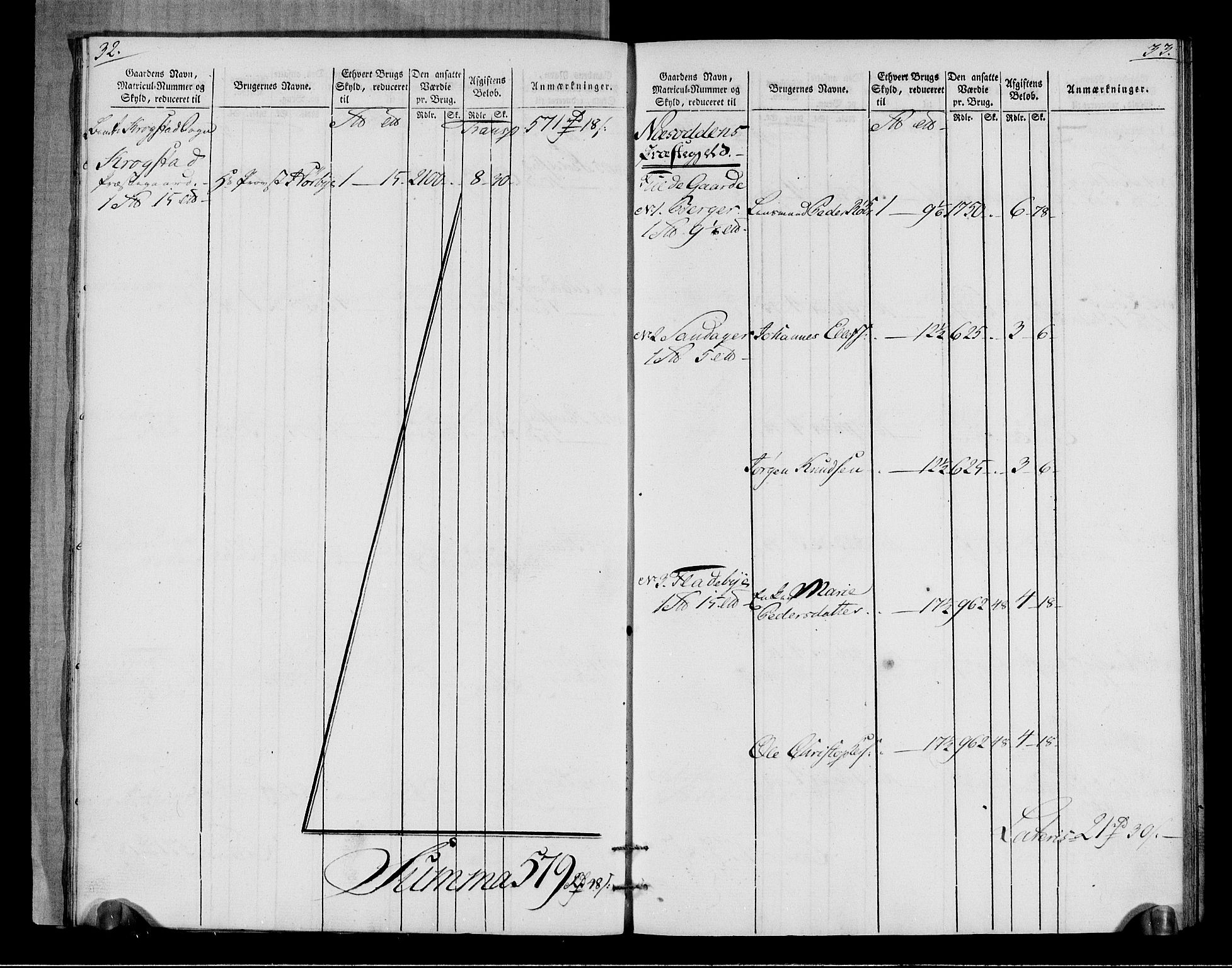 Rentekammeret inntil 1814, Realistisk ordnet avdeling, AV/RA-EA-4070/N/Ne/Nea/L0015: Follo fogderi. Oppebørselsregister, 1803-1804, p. 19