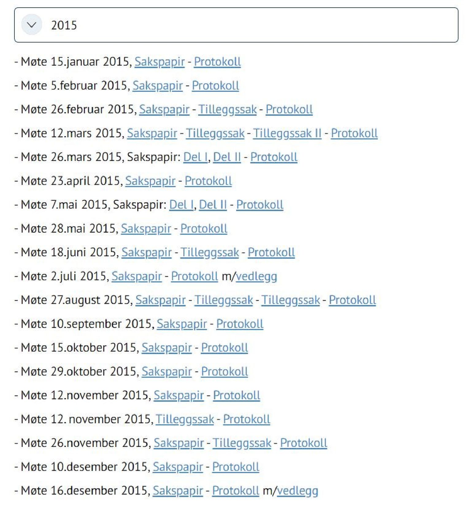 Klæbu Kommune, TRKO/KK/02-FS/L008: Formannsskapet - Møtedokumenter, 2015, p. 1