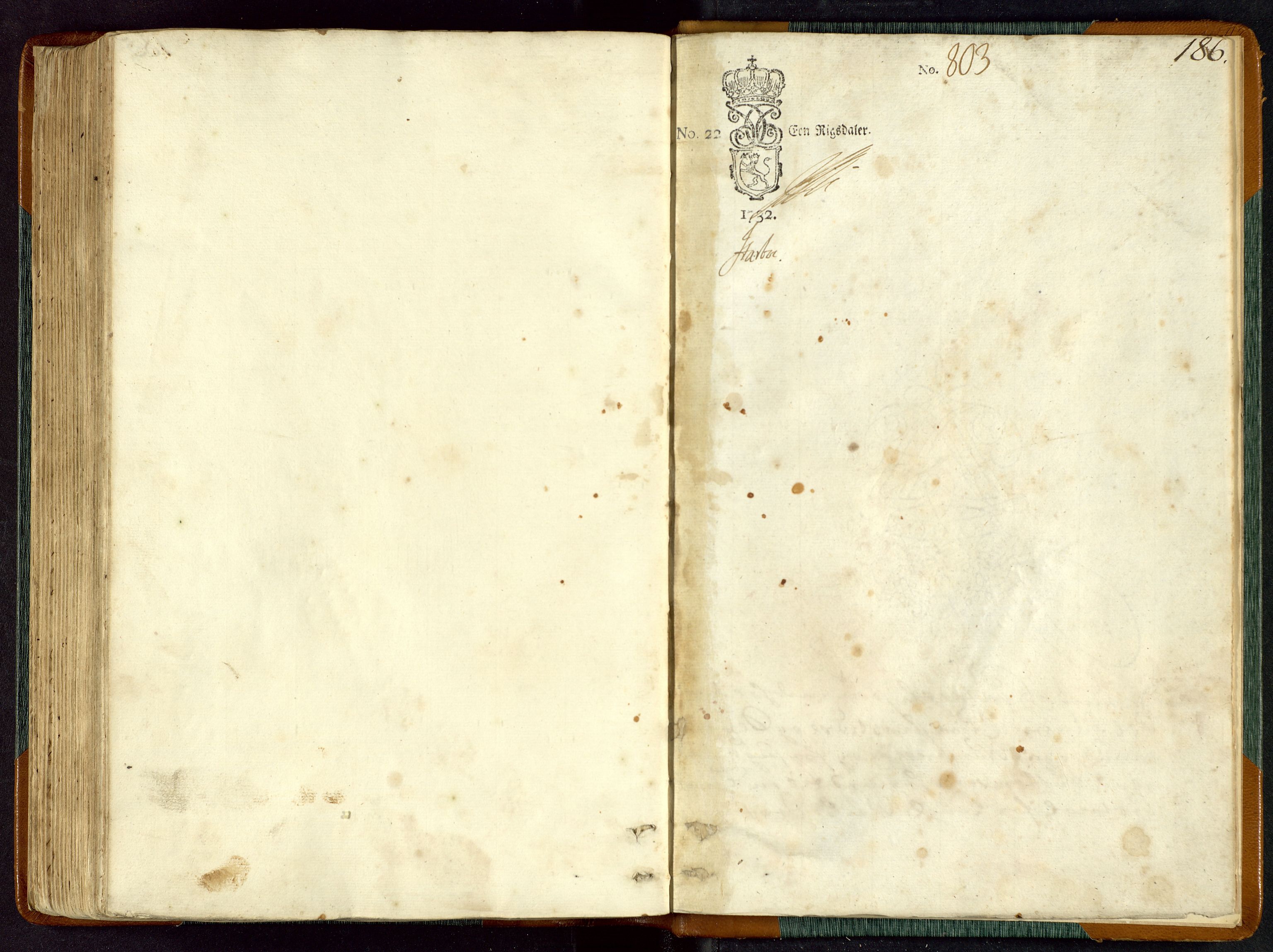 Ryfylke tingrett, AV/SAST-A-100055/001/I/IB/IBBb/L0048: Tingbok, Hemnes, 1732-1736, p. 185b-186a