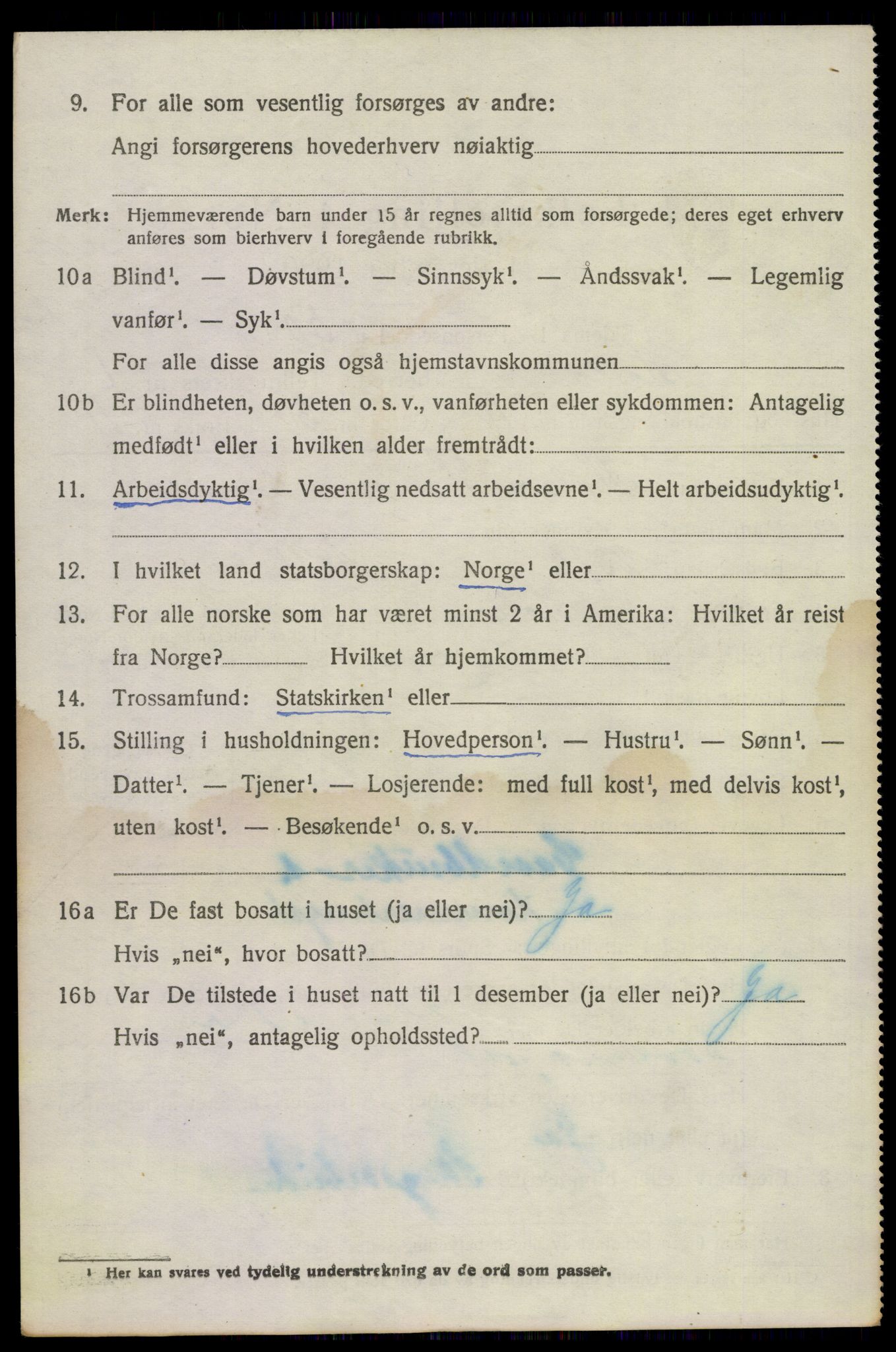 SAKO, 1920 census for Holla, 1920, p. 4548