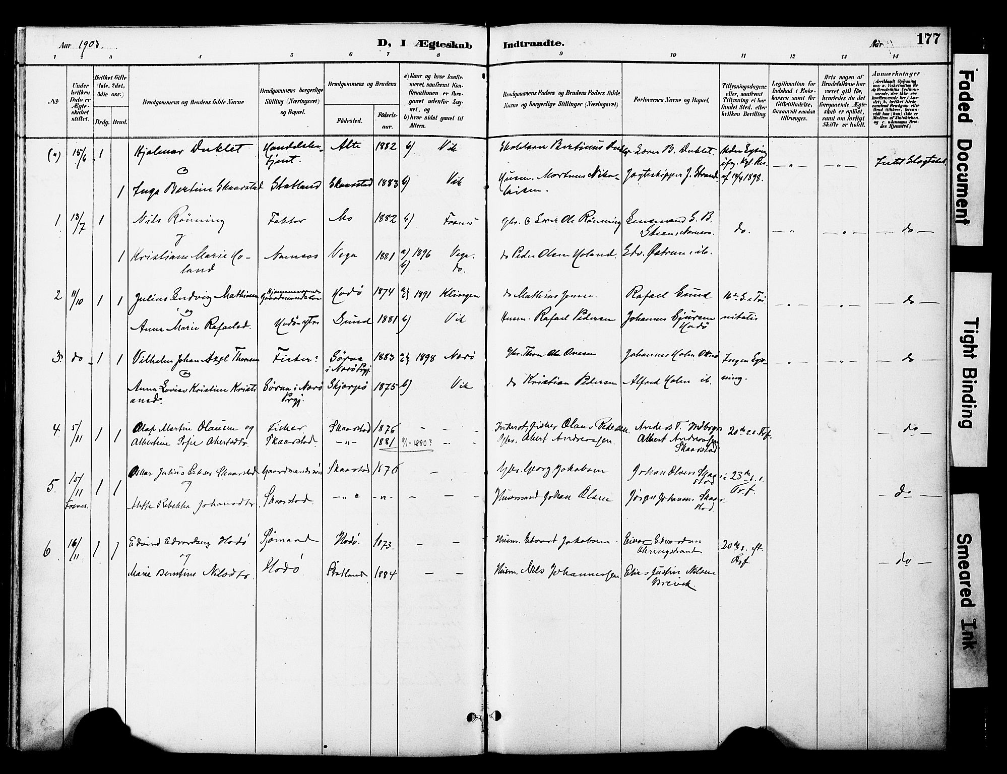 Ministerialprotokoller, klokkerbøker og fødselsregistre - Nord-Trøndelag, AV/SAT-A-1458/774/L0628: Parish register (official) no. 774A02, 1887-1903, p. 177