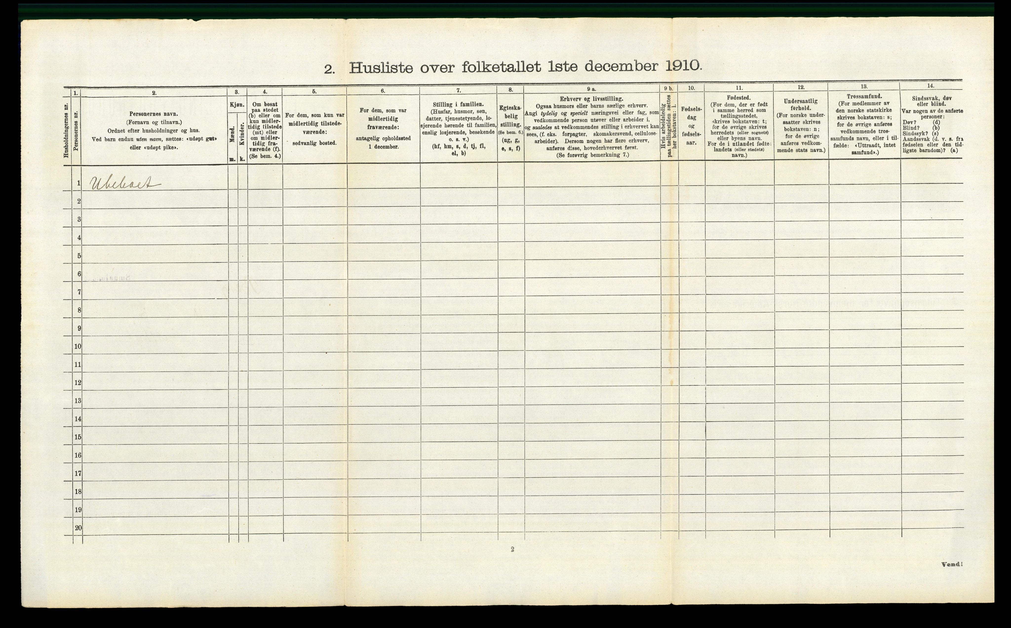 RA, 1910 census for Berg, 1910, p. 348