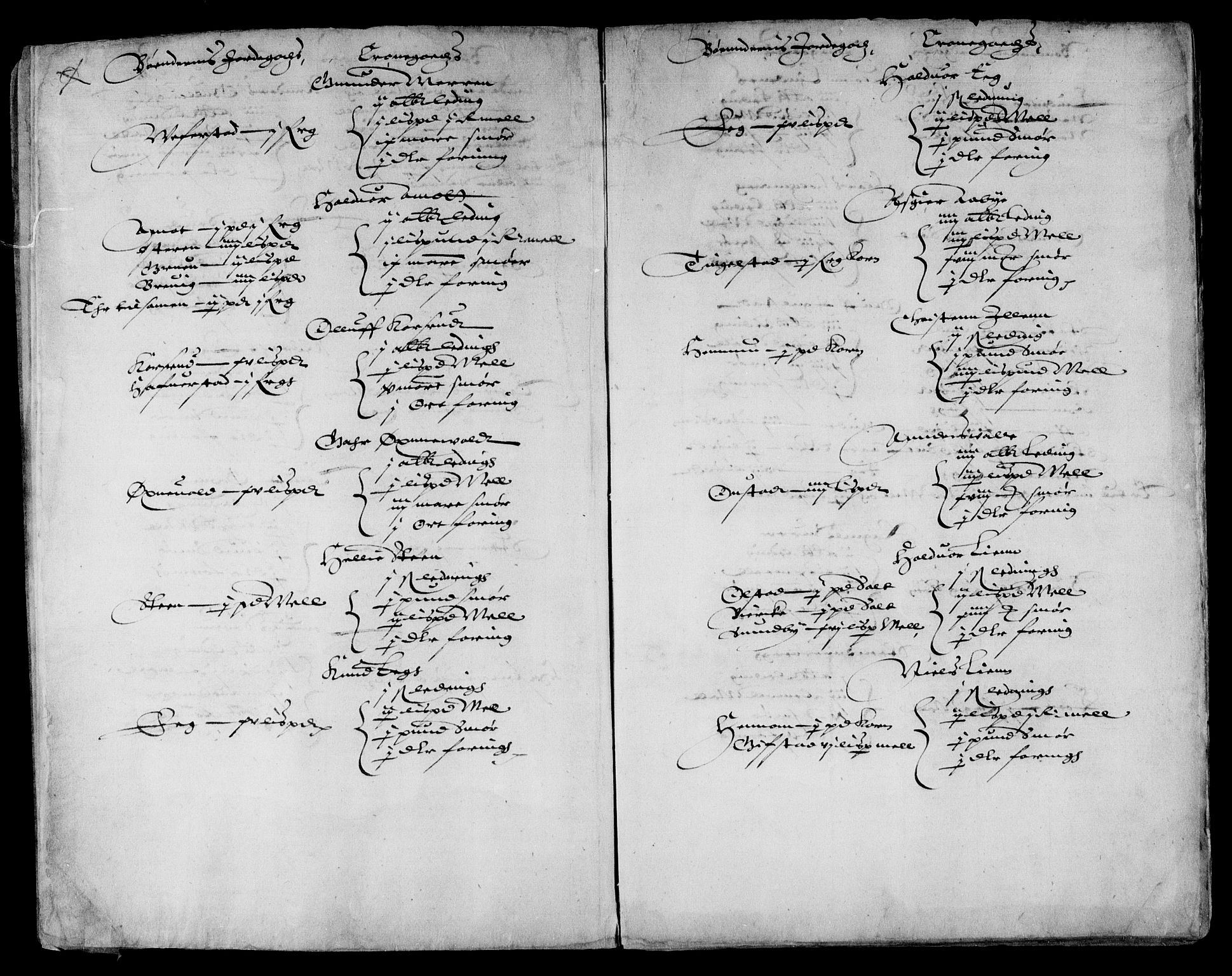 Danske Kanselli, Skapsaker, AV/RA-EA-4061/F/L0038: Skap 9, pakke 324-350, 1615-1721, p. 197