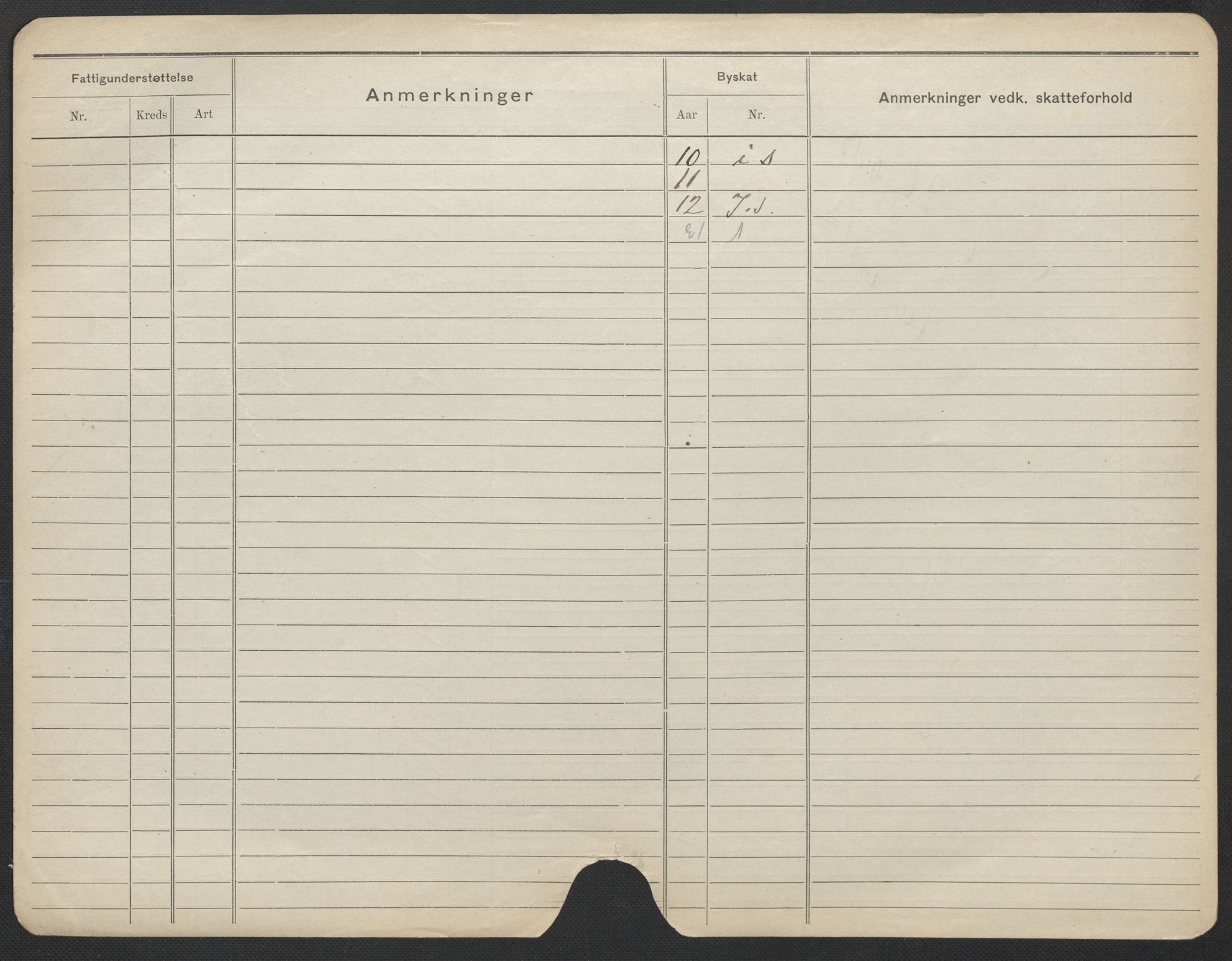 Oslo folkeregister, Registerkort, SAO/A-11715/F/Fa/Fac/L0022: Kvinner, 1906-1914, p. 951b