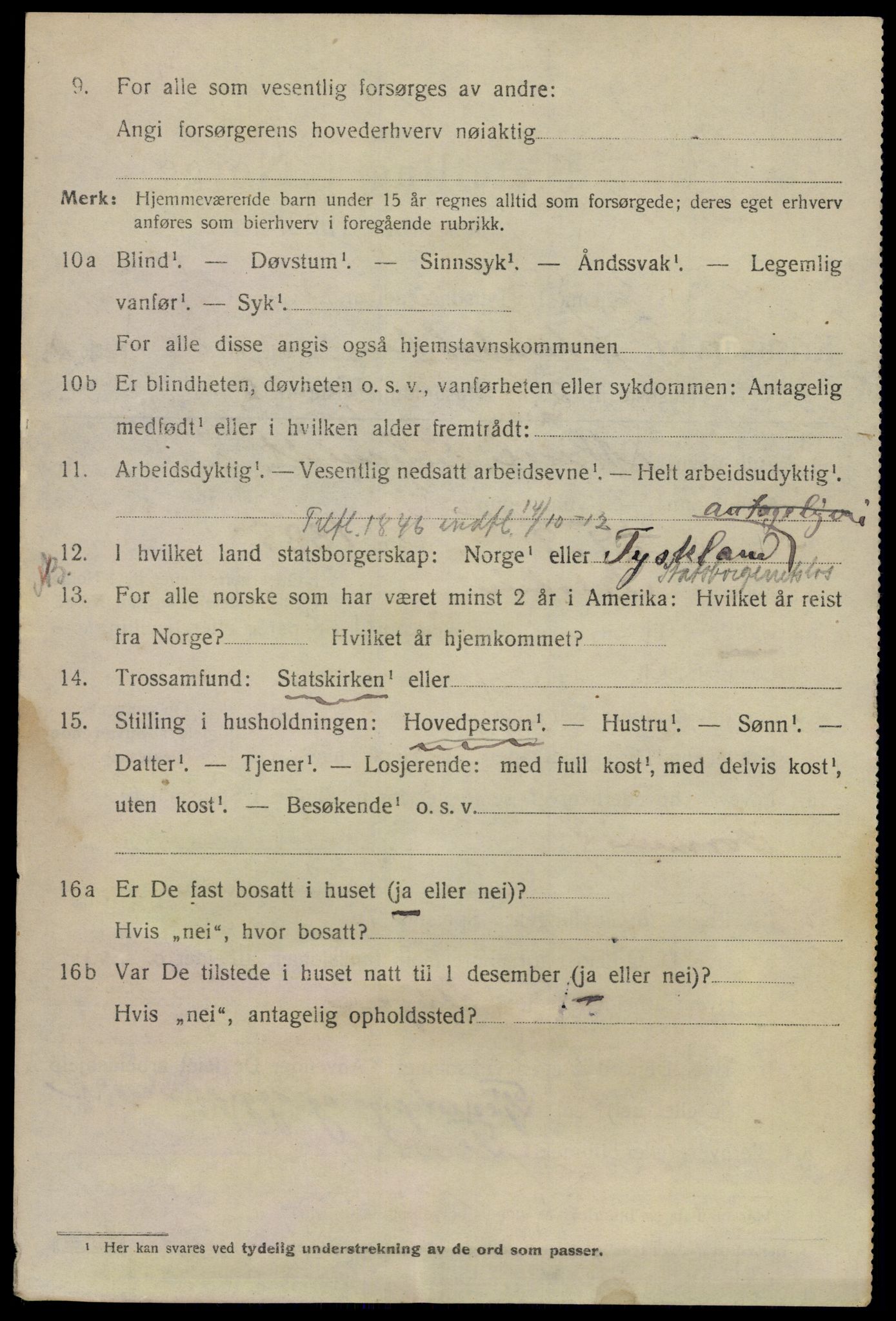 SAO, 1920 census for Kristiania, 1920, p. 138040