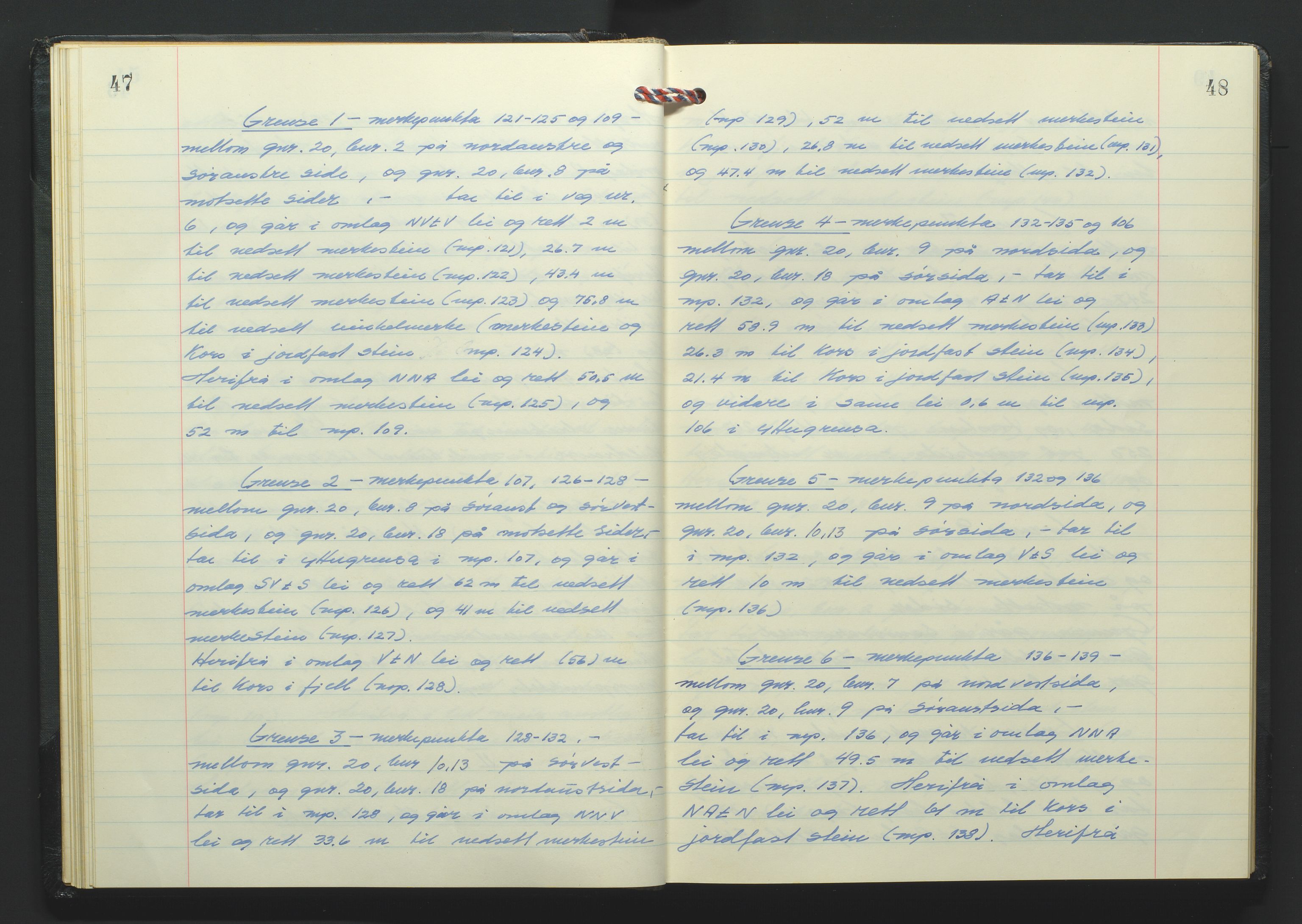Marnar jordskifterett, AV/SAK-1541-0006/F/Fa/L0004: Jordskifterettsbok Kristiansand domssokn (Kr4), 1969-1974, p. 47-48