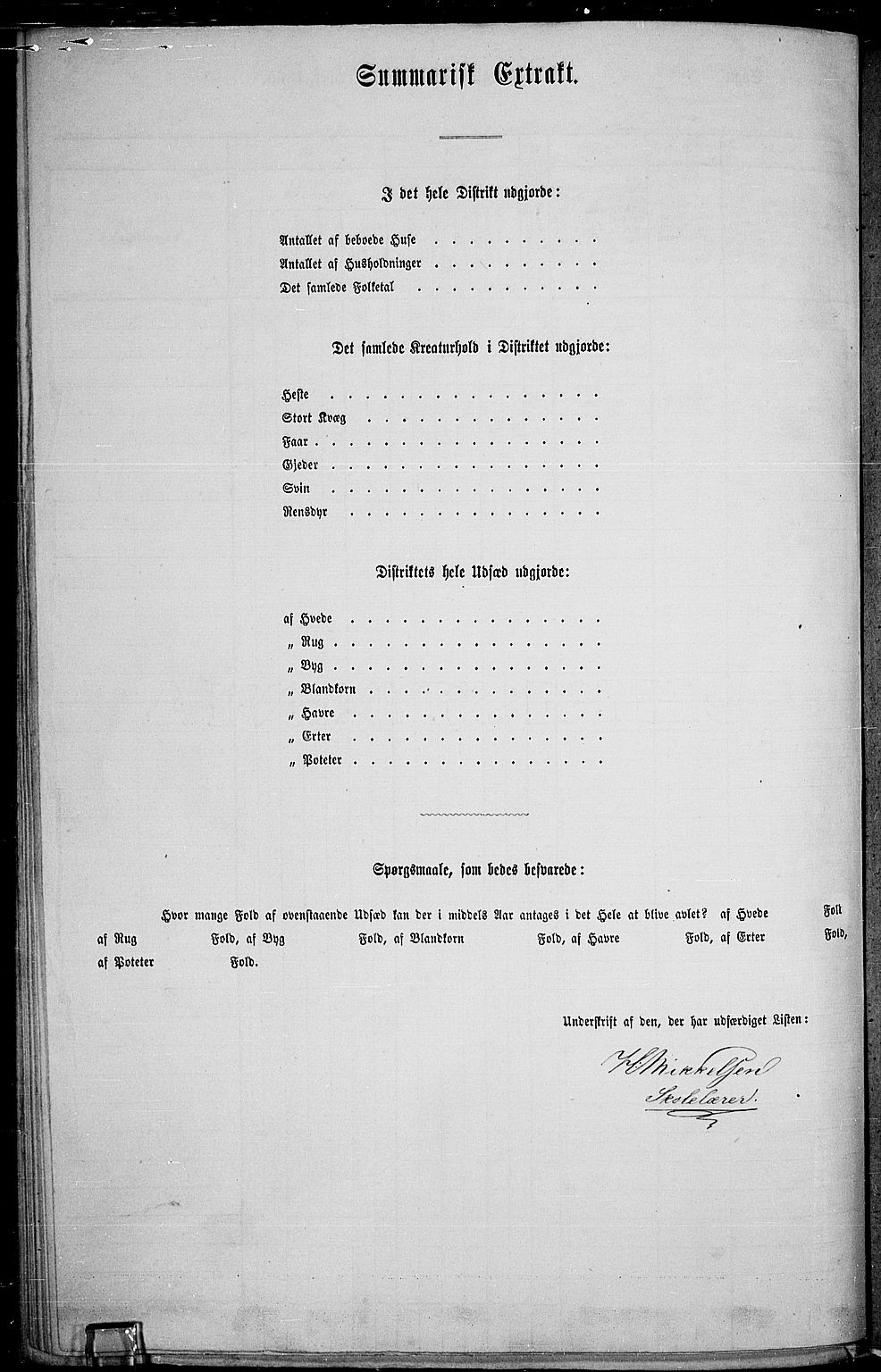 RA, 1865 census for Vang/Vang og Furnes, 1865, p. 80