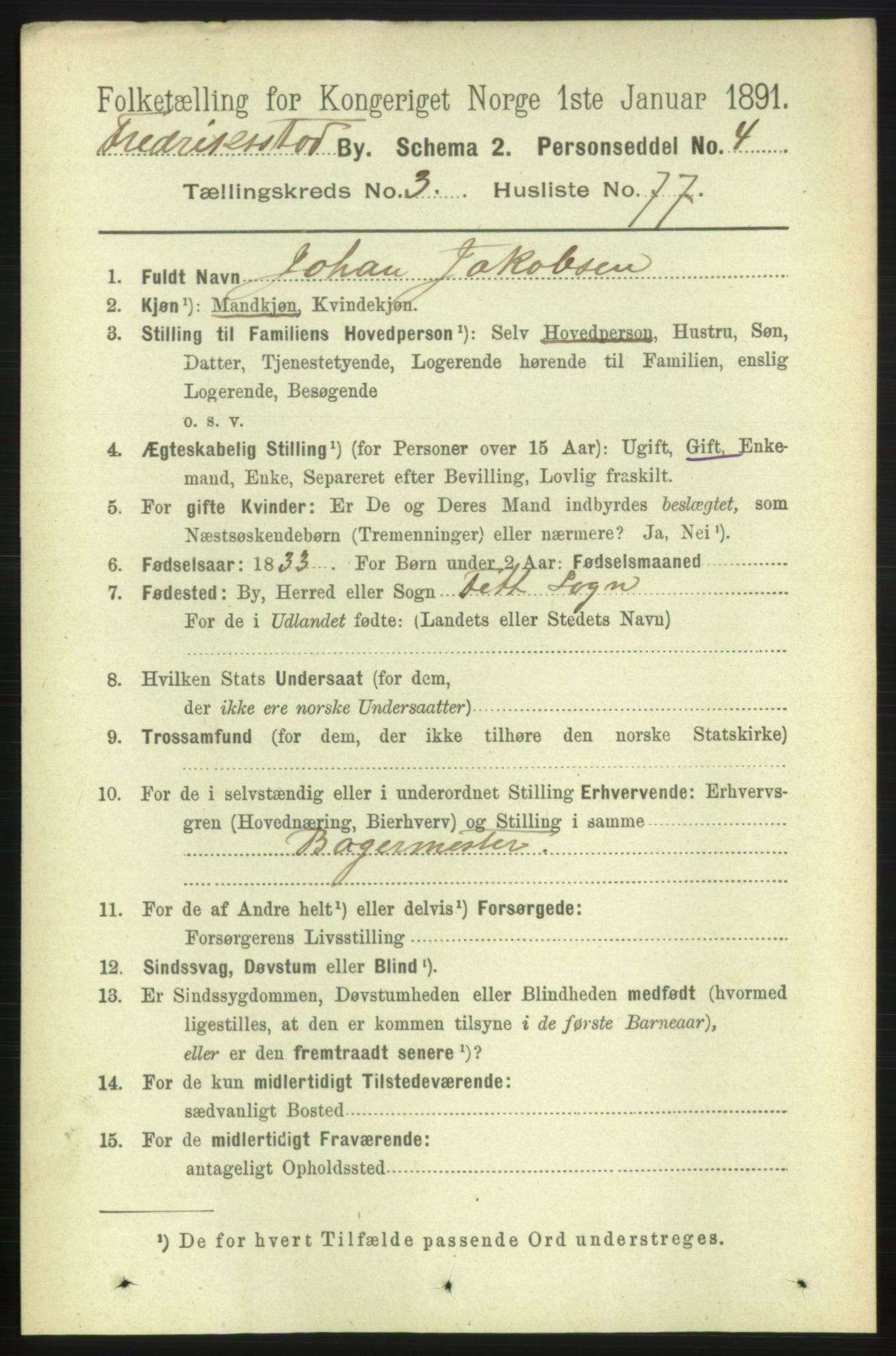 RA, 1891 census for 0103 Fredrikstad, 1891, p. 6075