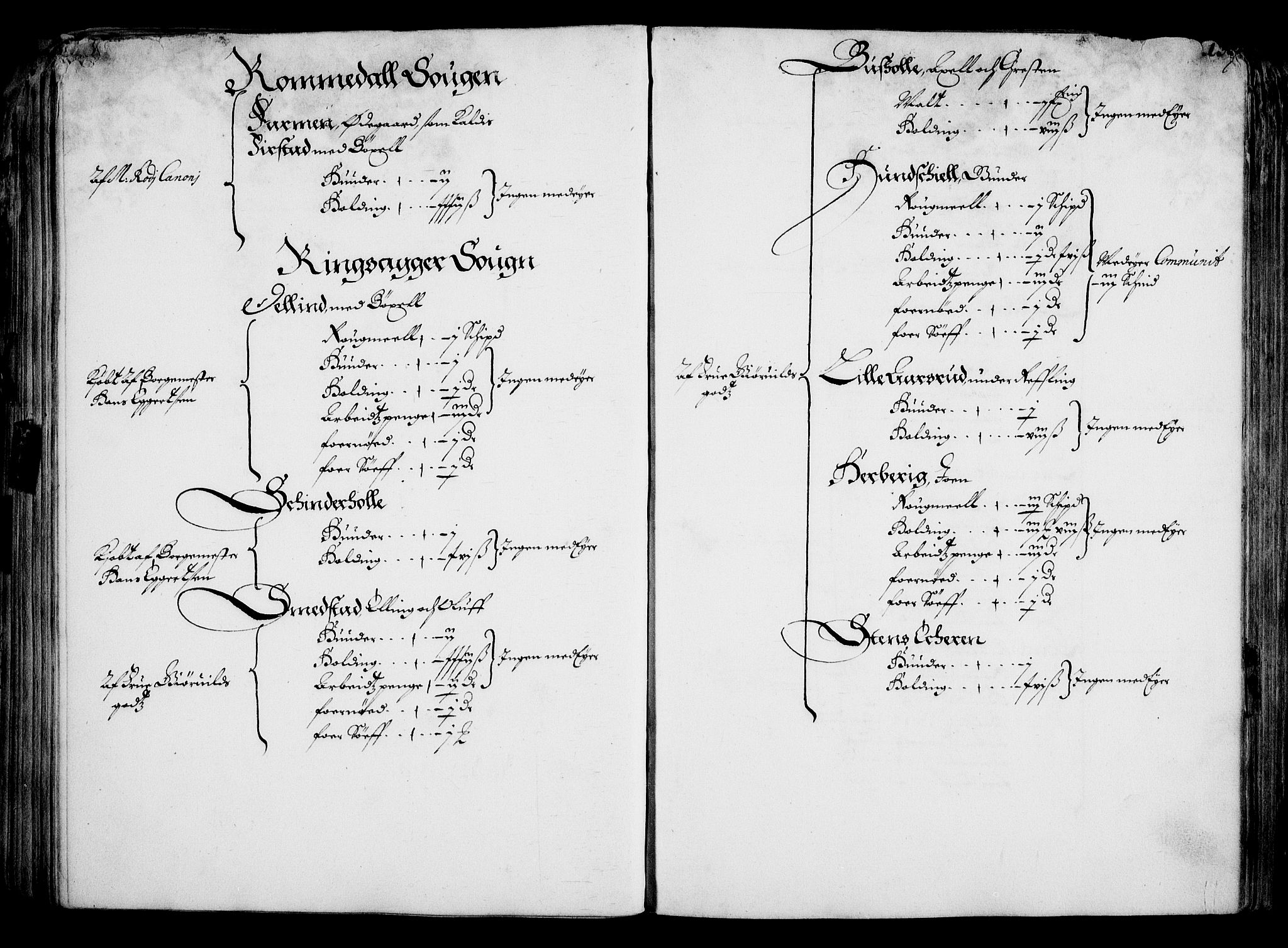 Rentekammeret inntil 1814, Realistisk ordnet avdeling, RA/EA-4070/On/L0001/0001: Statens gods / [Jj 1]: Jordebok over Hannibal Sehesteds gods, 1651, p. 123