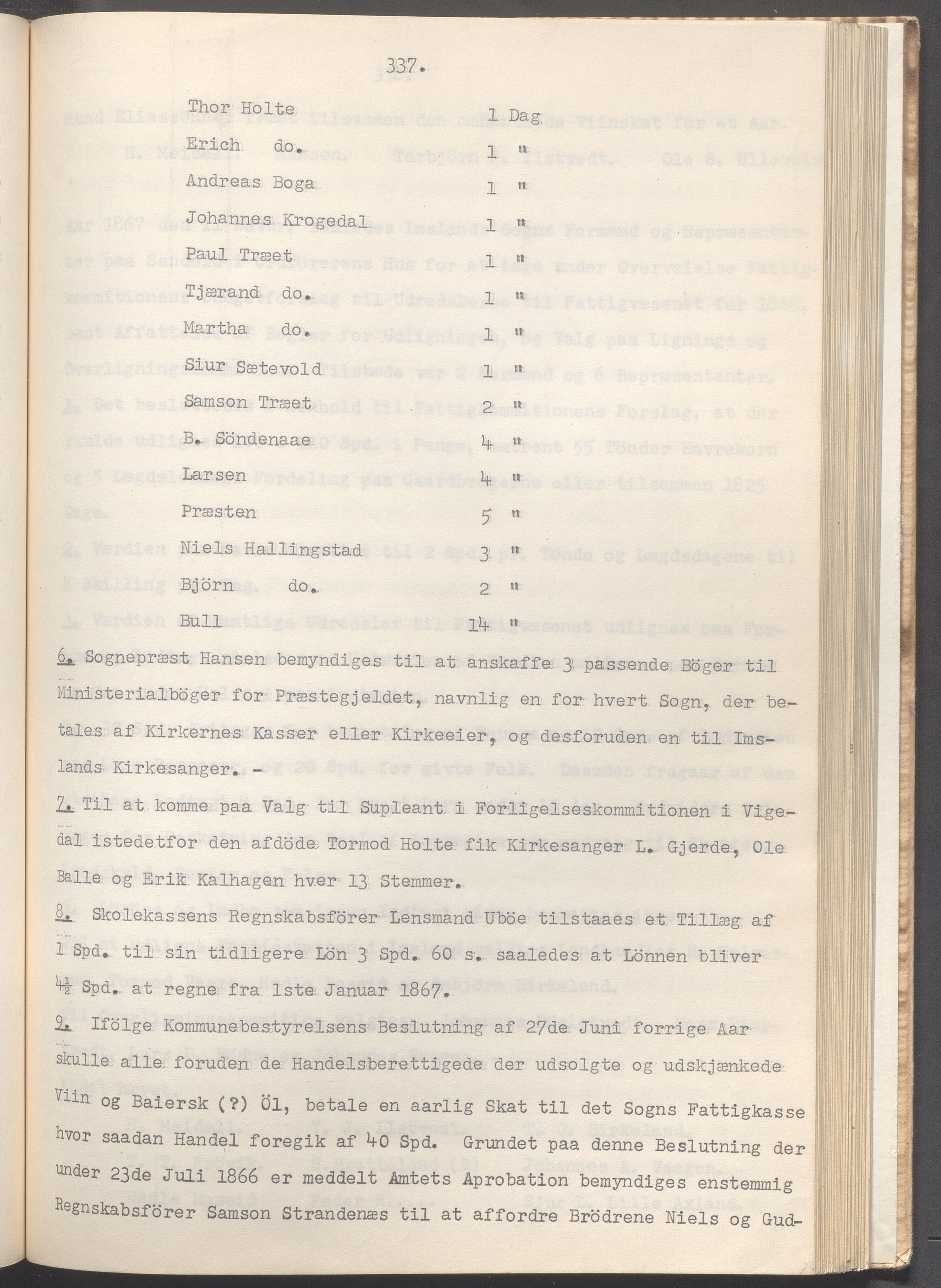 Vikedal kommune - Formannskapet, IKAR/K-100598/A/Ac/L0002: Avskrift av møtebok, 1862-1874, p. 337