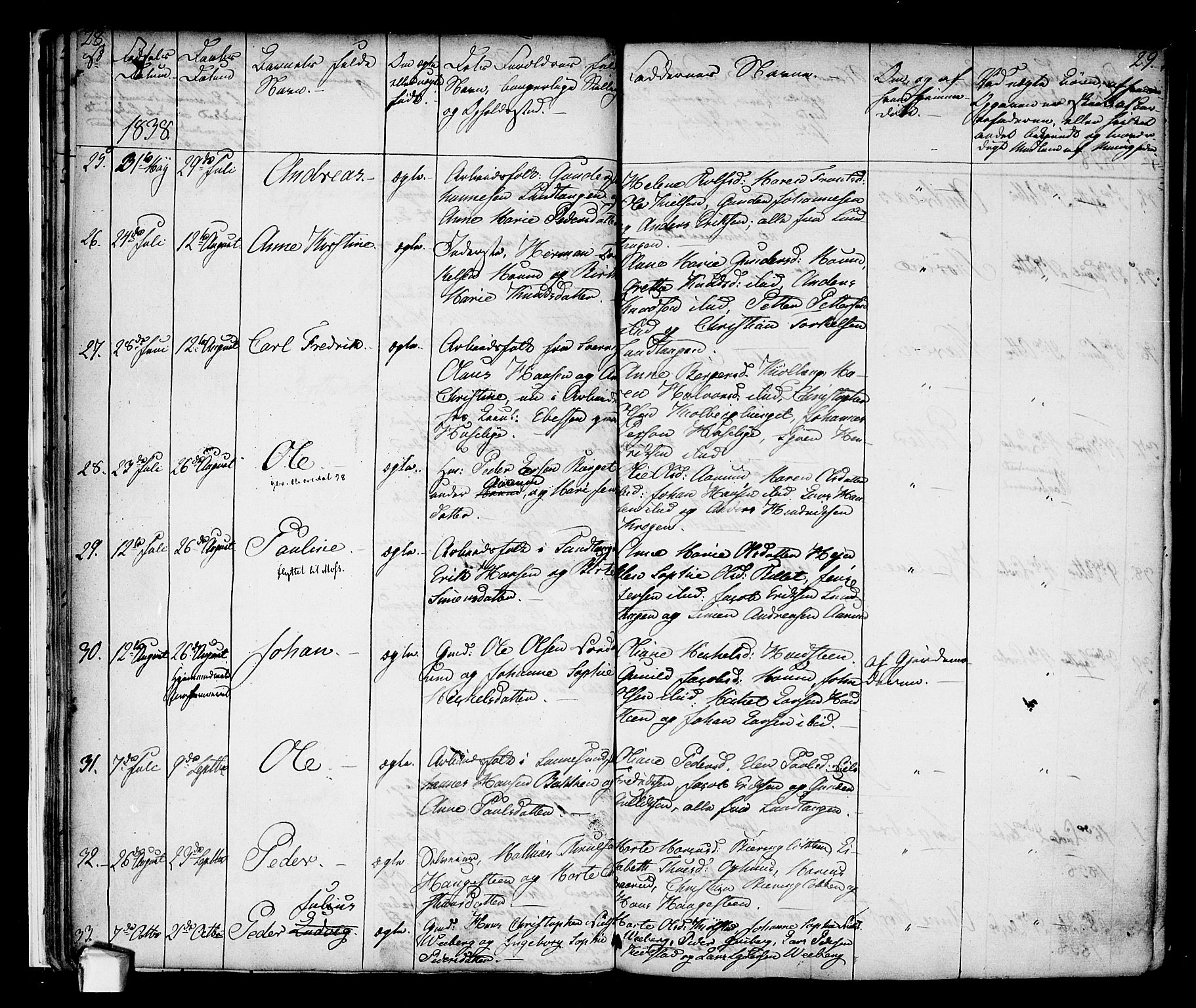 Borge prestekontor Kirkebøker, AV/SAO-A-10903/F/Fa/L0004: Parish register (official) no. I 4, 1836-1848, p. 28-29