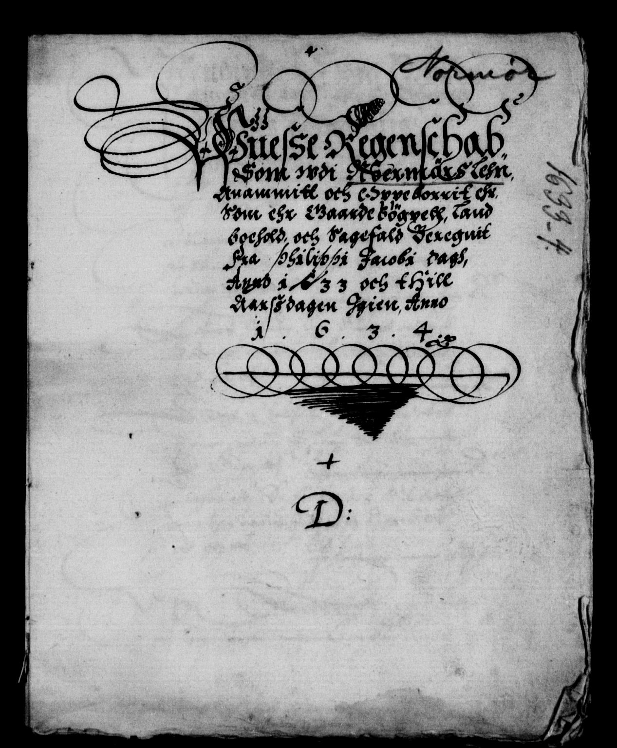 Rentekammeret inntil 1814, Reviderte regnskaper, Lensregnskaper, AV/RA-EA-5023/R/Rb/Rbw/L0051: Trondheim len, 1632-1634