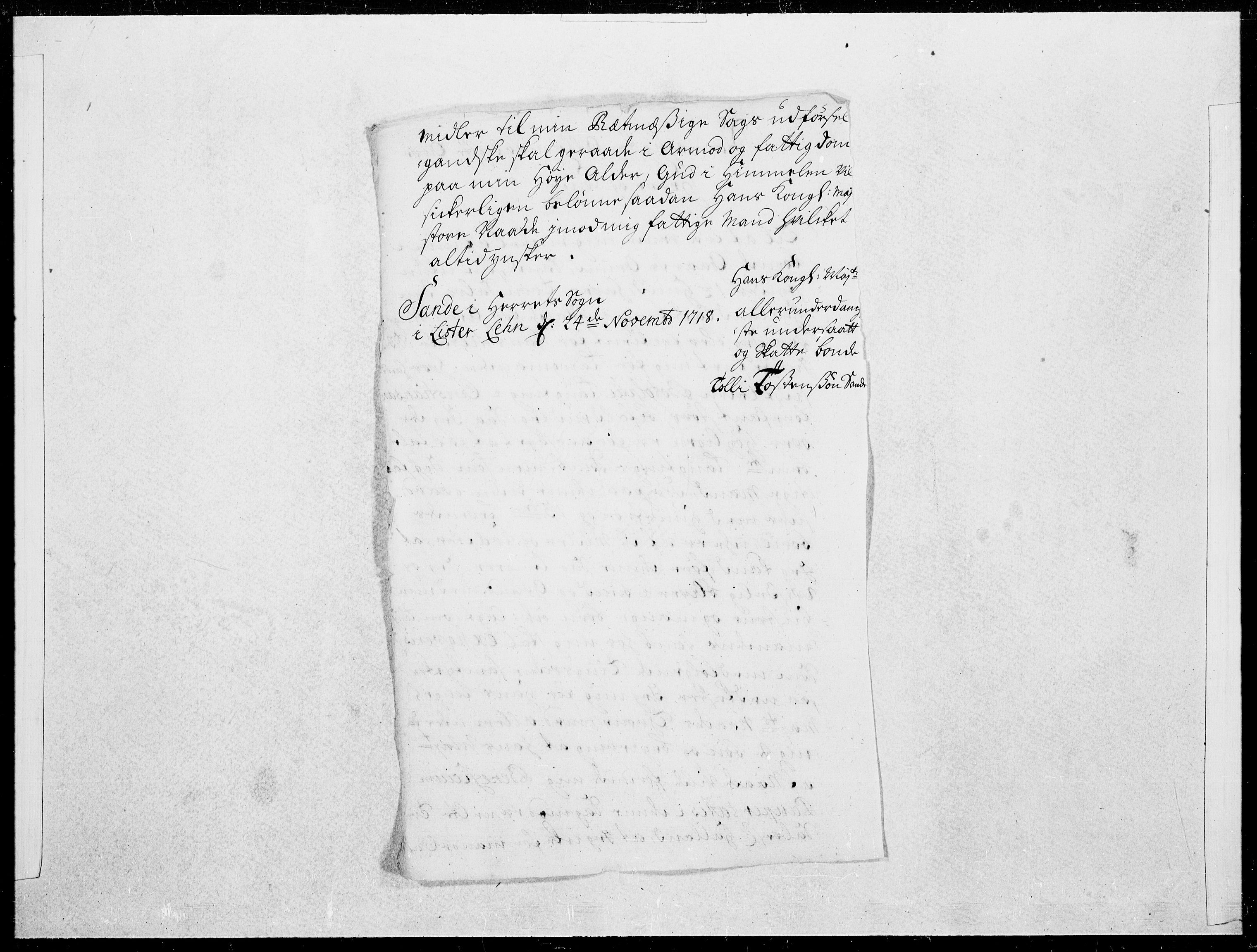 Danske Kanselli 1572-1799, AV/RA-EA-3023/F/Fc/Fcc/Fcca/L0084: Norske innlegg 1572-1799, 1719, p. 12
