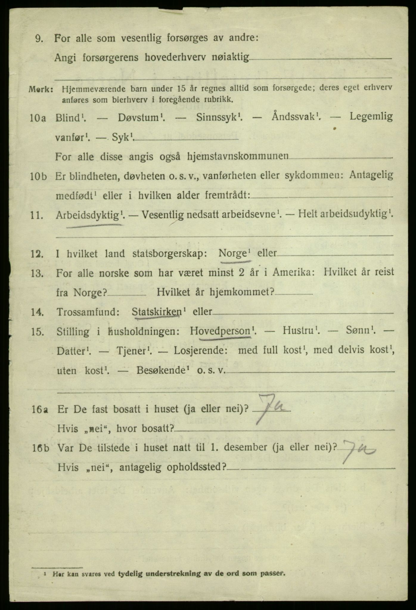 SAB, 1920 census for Fana, 1920, p. 17968