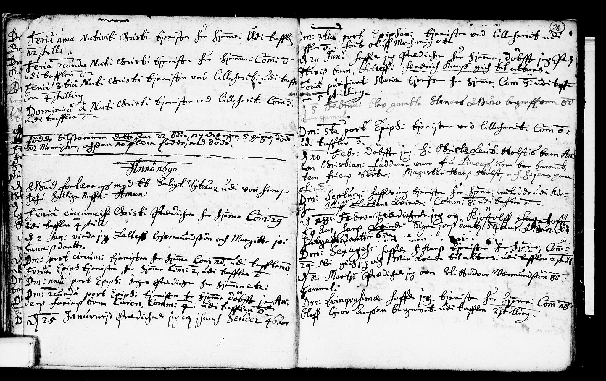 Heddal kirkebøker, SAKO/A-268/F/Fa/L0001: Parish register (official) no. I 1, 1648-1699, p. 26