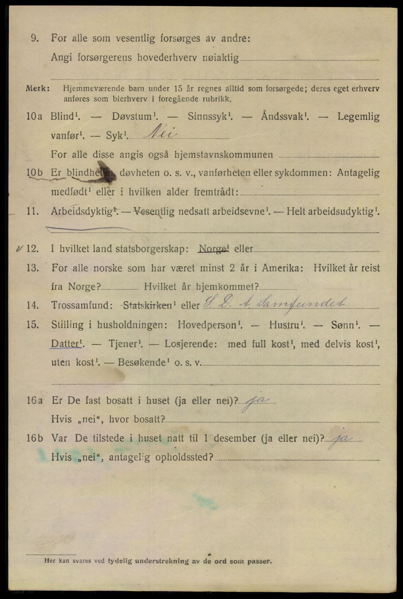 SAO, 1920 census for Kristiania, 1920, p. 171670