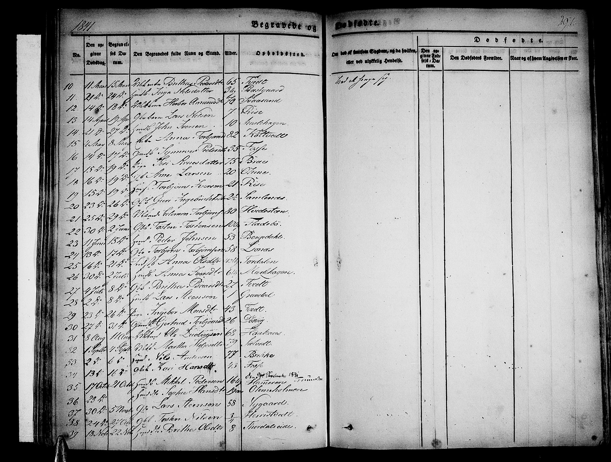 Strandebarm sokneprestembete, AV/SAB-A-78401/H/Haa: Parish register (official) no. A 6, 1826-1843, p. 297