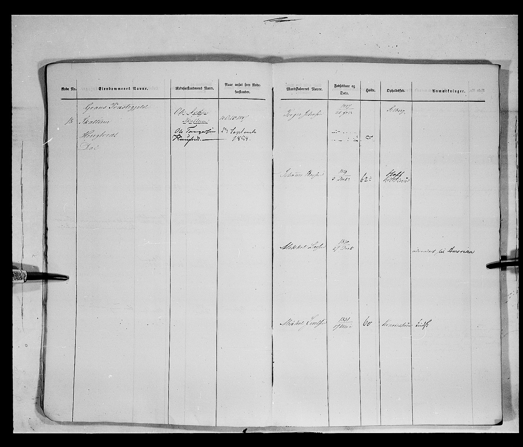 Fylkesmannen i Oppland, AV/SAH-FYO-002/1/K/Kb/L1161: Valderske nasjonale musketérkorps - Vangske kompani og Hadelandske kompani av Akershusiske nasjonale musketérkorps, 1818-1860, p. 3037