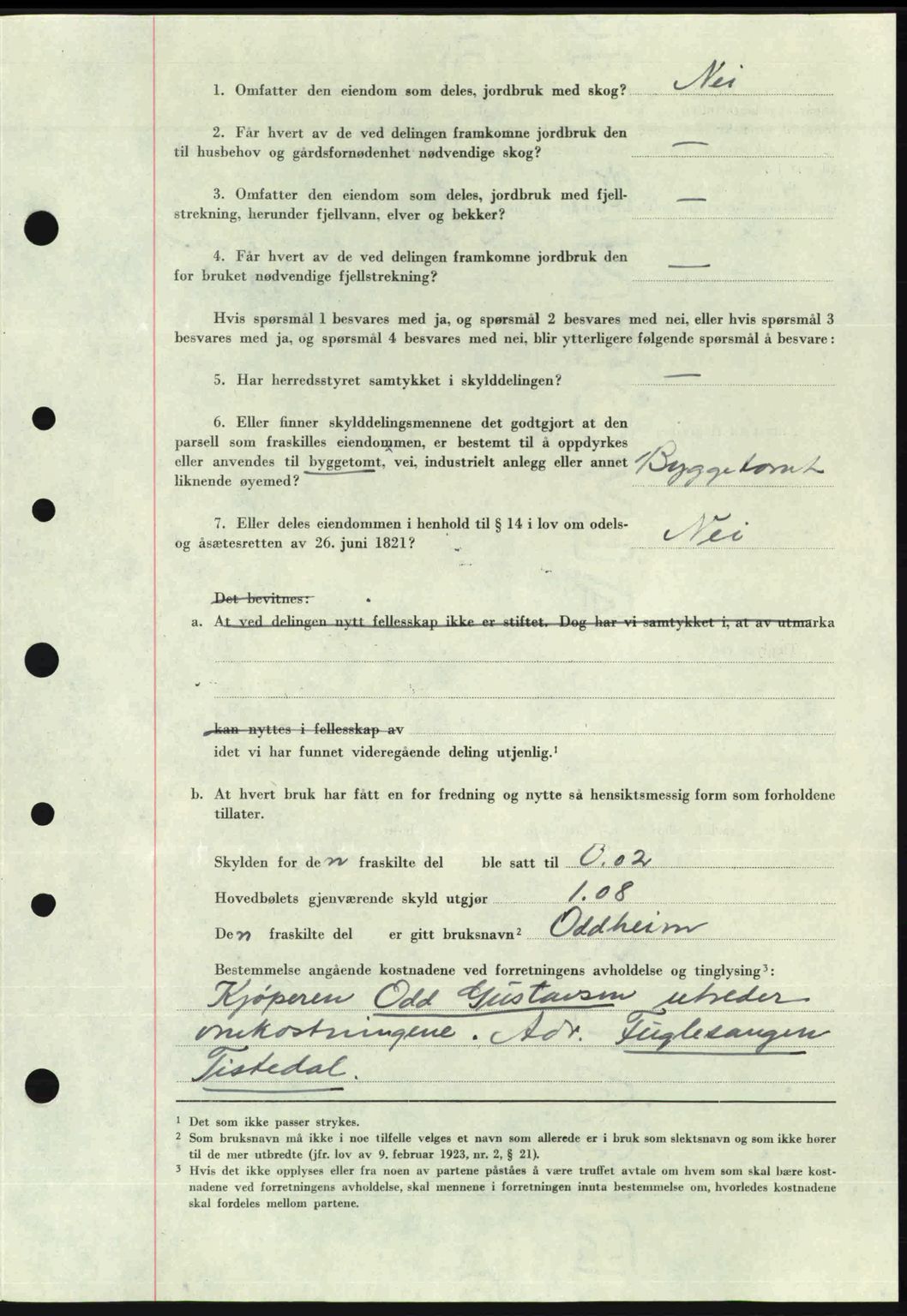 Idd og Marker sorenskriveri, AV/SAO-A-10283/G/Gb/Gbb/L0008: Mortgage book no. A8, 1946-1946, Diary no: : 479/1946