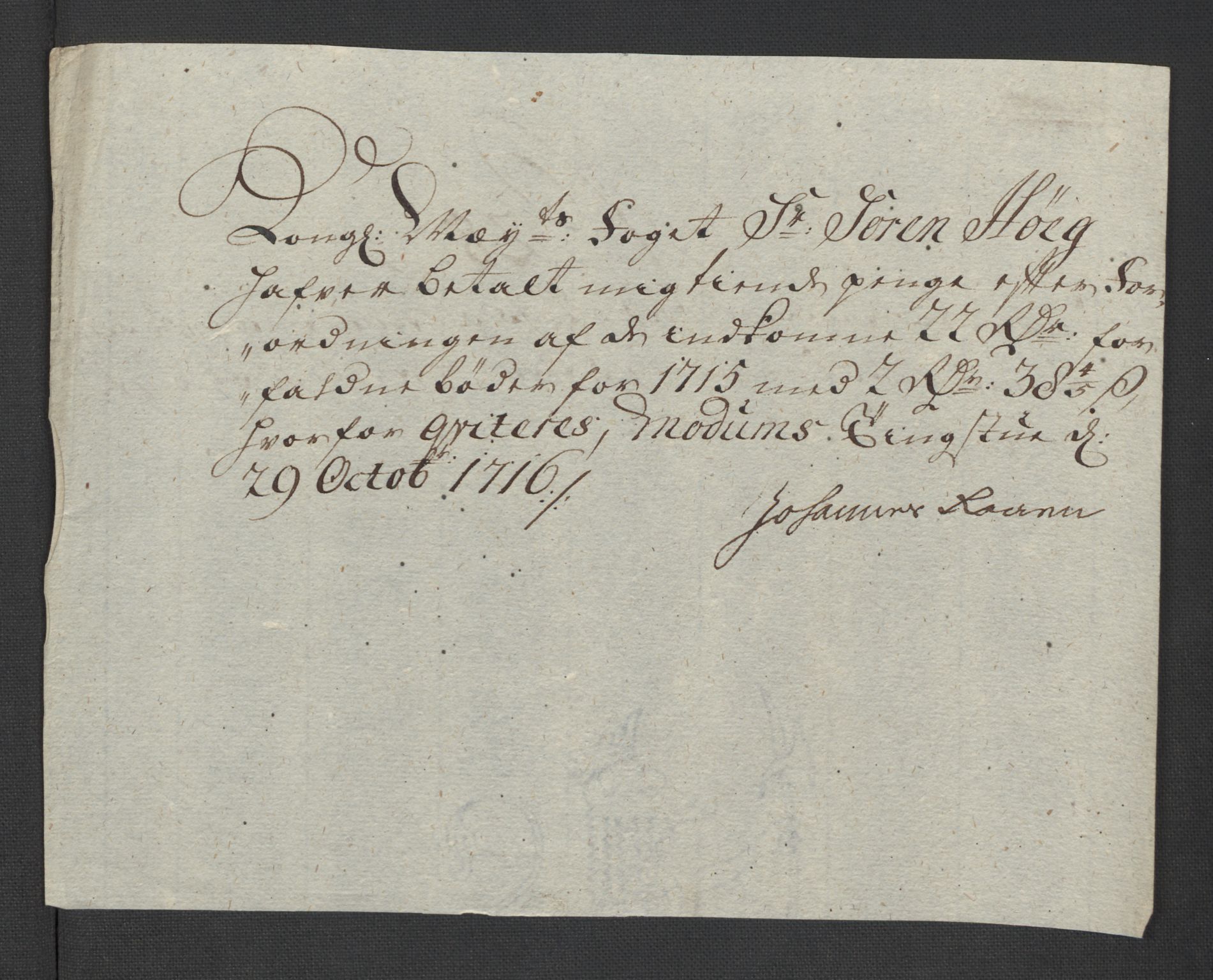 Rentekammeret inntil 1814, Reviderte regnskaper, Fogderegnskap, AV/RA-EA-4092/R31/L1710: Fogderegnskap Hurum, Røyken, Eiker, Lier og Buskerud, 1715-1716, p. 421