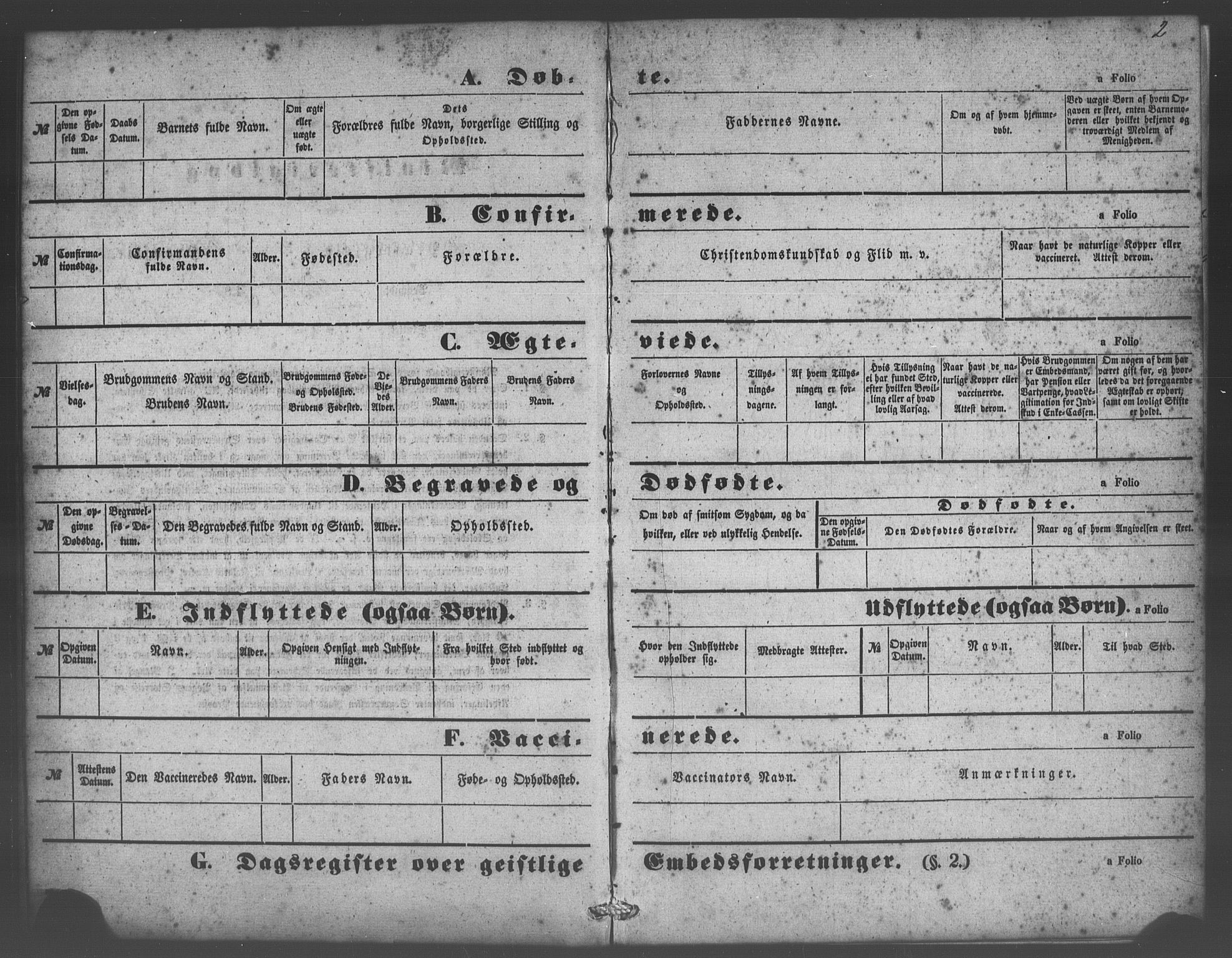 Domkirken sokneprestembete, SAB/A-74801/H/Haa/L0048: Parish register (official) no. F 3, 1858-1874, p. 2