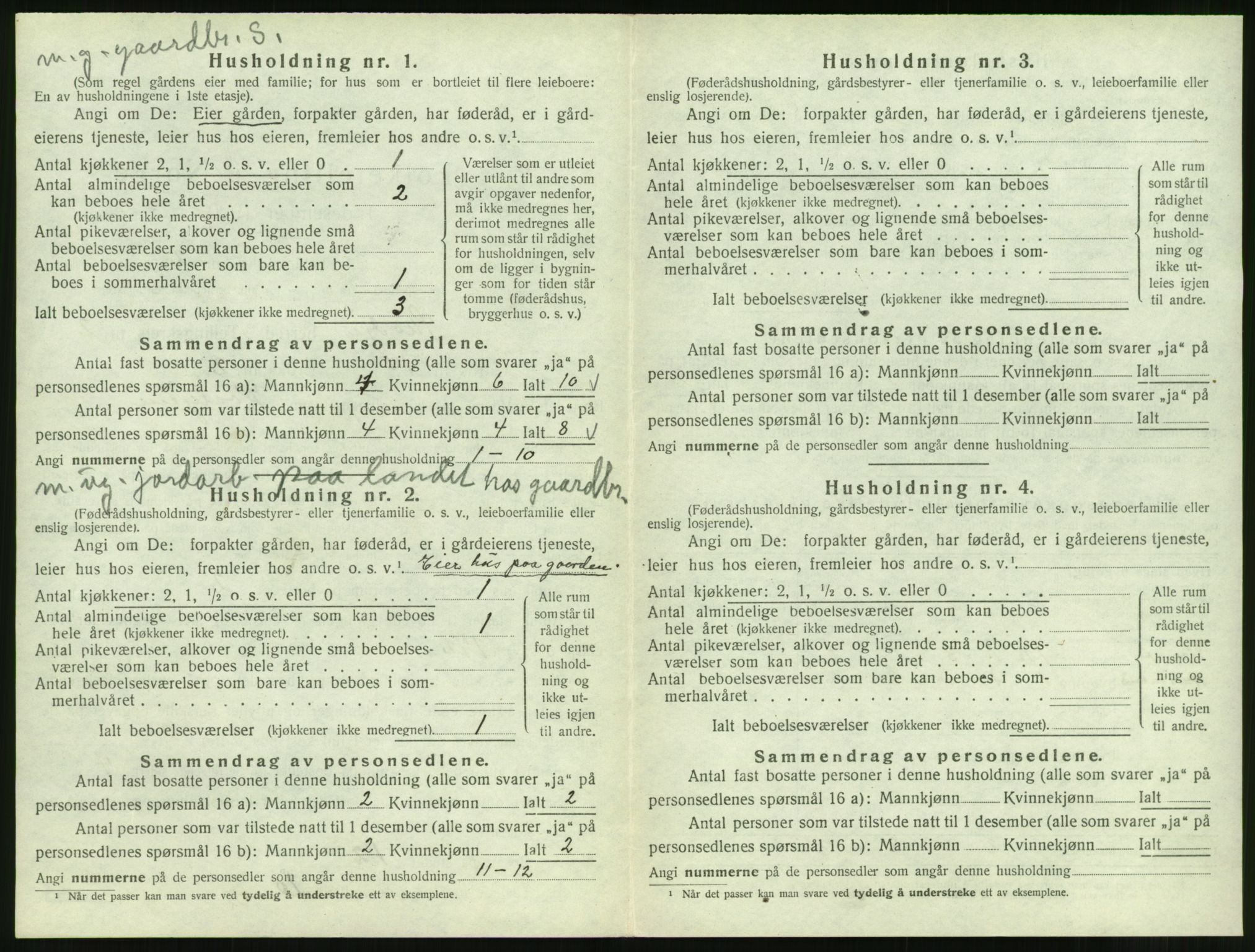 SAT, 1920 census for Skodje, 1920, p. 118