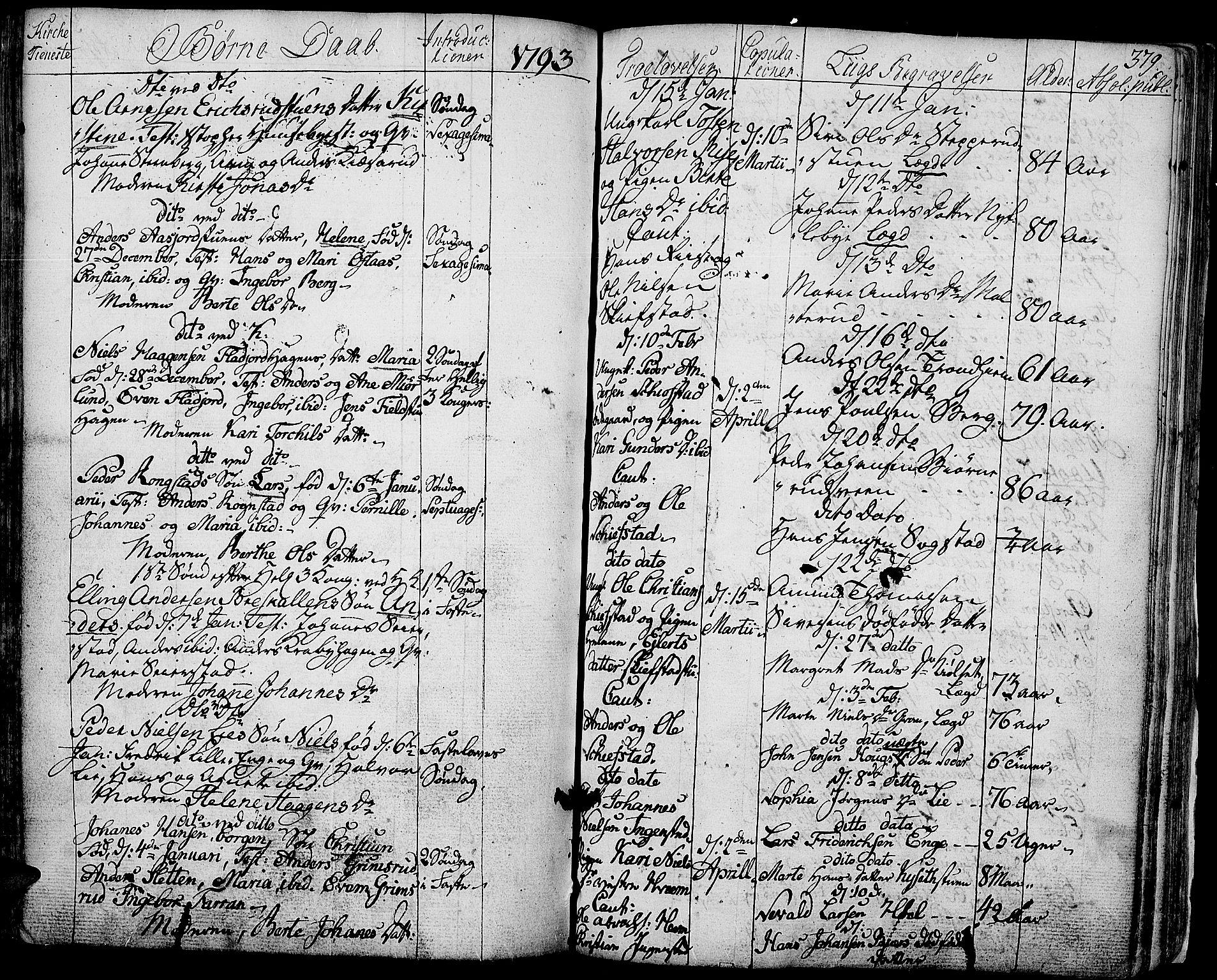Toten prestekontor, AV/SAH-PREST-102/H/Ha/Haa/L0006: Parish register (official) no. 6, 1773-1793, p. 379