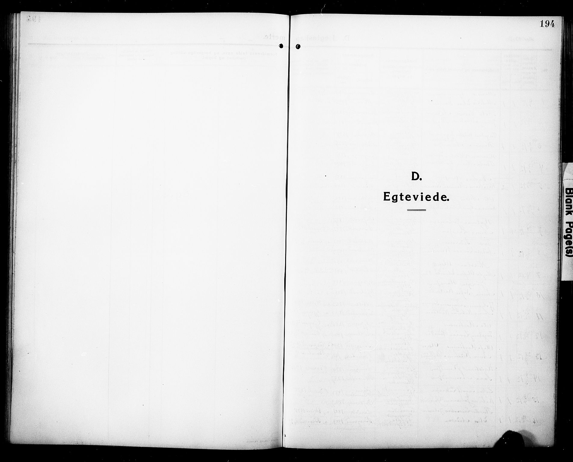 Eidanger kirkebøker, SAKO/A-261/G/Ga/L0004: Parish register (copy) no. 4, 1912-1927, p. 194