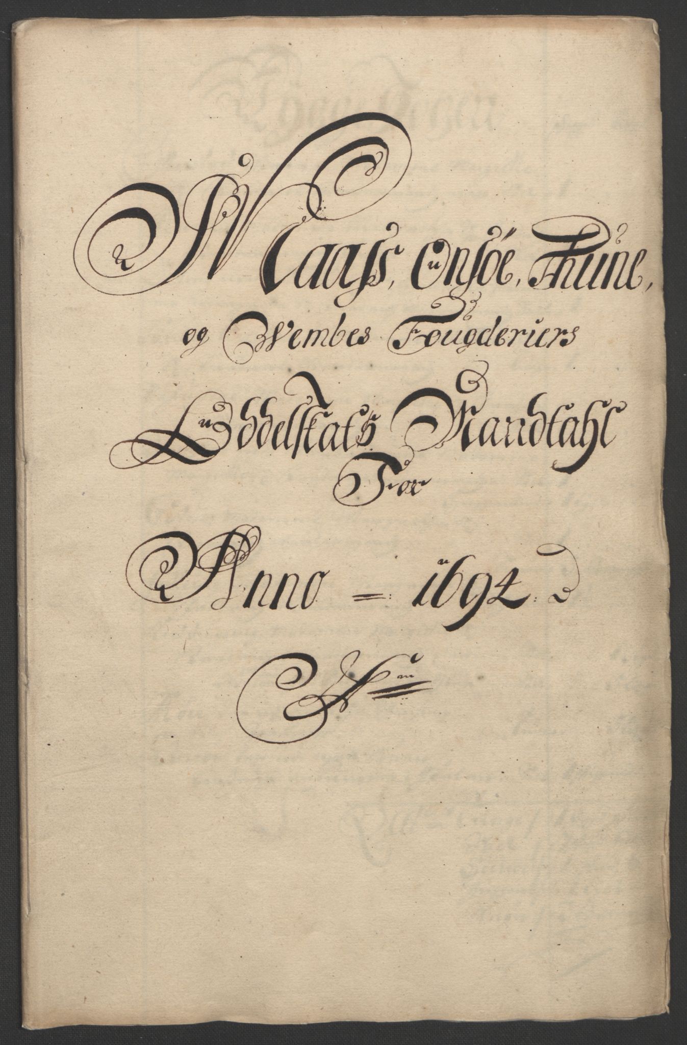 Rentekammeret inntil 1814, Reviderte regnskaper, Fogderegnskap, RA/EA-4092/R03/L0121: Fogderegnskap Onsøy, Tune, Veme og Åbygge fogderi, 1694, p. 171
