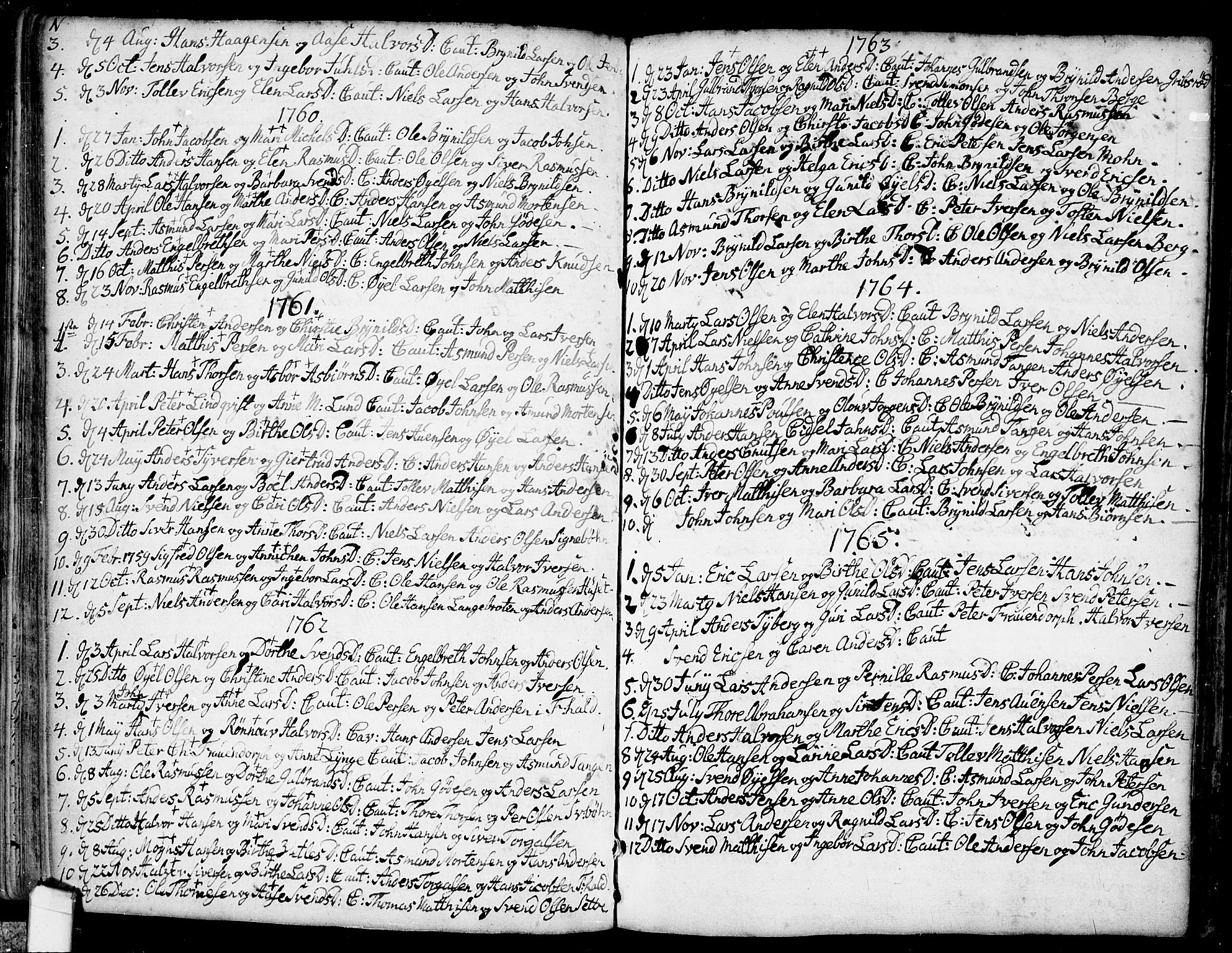 Idd prestekontor Kirkebøker, AV/SAO-A-10911/F/Fb/L0001: Parish register (official) no. II 1, 1720-1789, p. 95