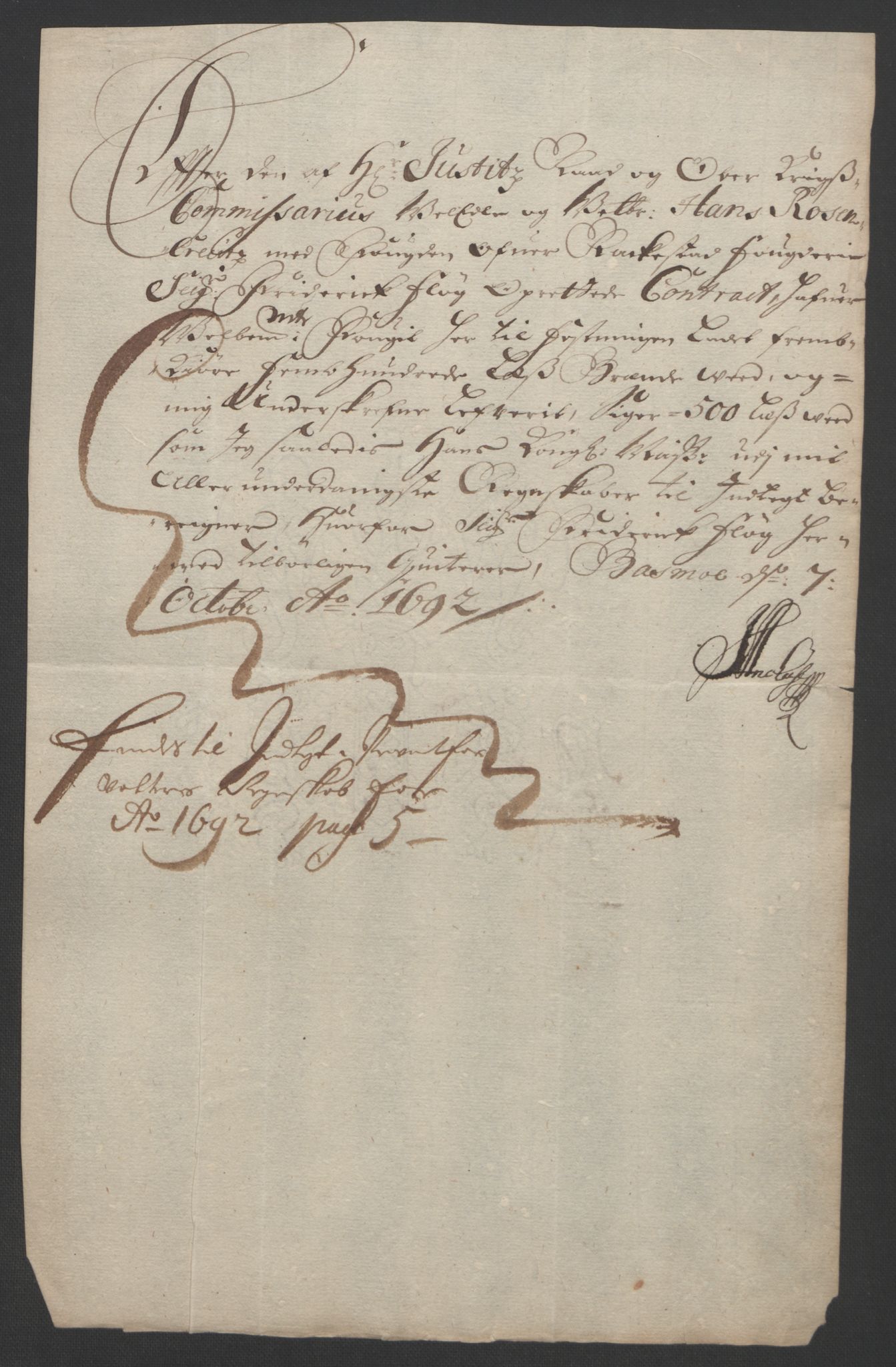 Rentekammeret inntil 1814, Reviderte regnskaper, Fogderegnskap, AV/RA-EA-4092/R05/L0278: Fogderegnskap Rakkestad, 1691-1693, p. 340