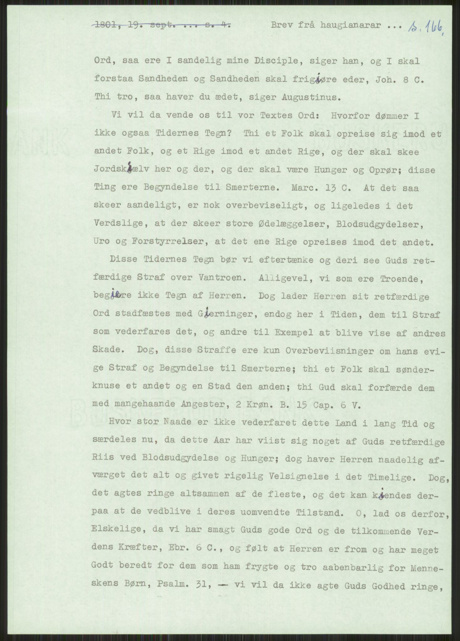 Samlinger til kildeutgivelse, Haugianerbrev, AV/RA-EA-6834/F/L0001: Haugianerbrev I: 1760-1804, 1760-1804, p. 166