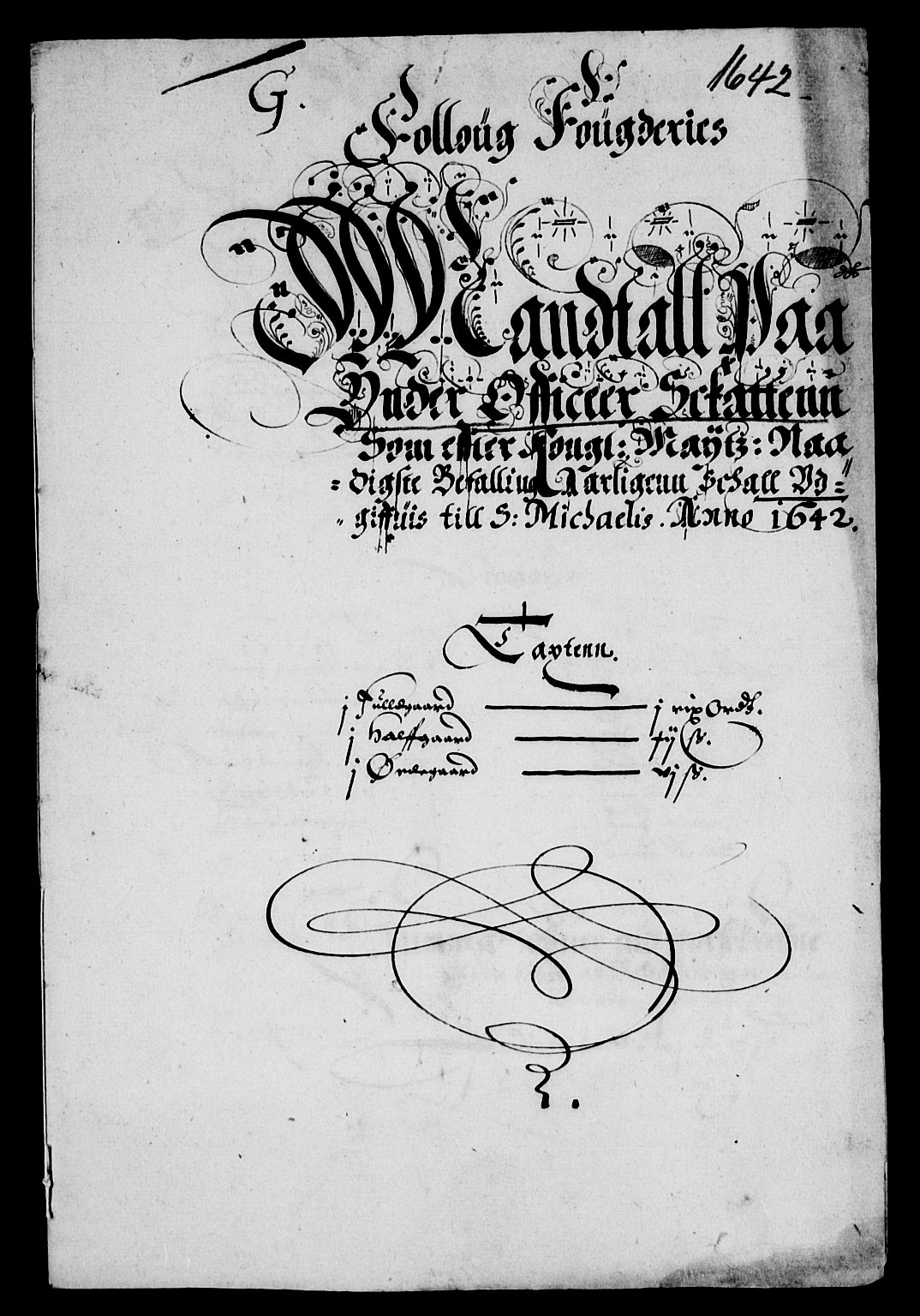 Rentekammeret inntil 1814, Reviderte regnskaper, Lensregnskaper, RA/EA-5023/R/Rb/Rba/L0170: Akershus len, 1642-1644