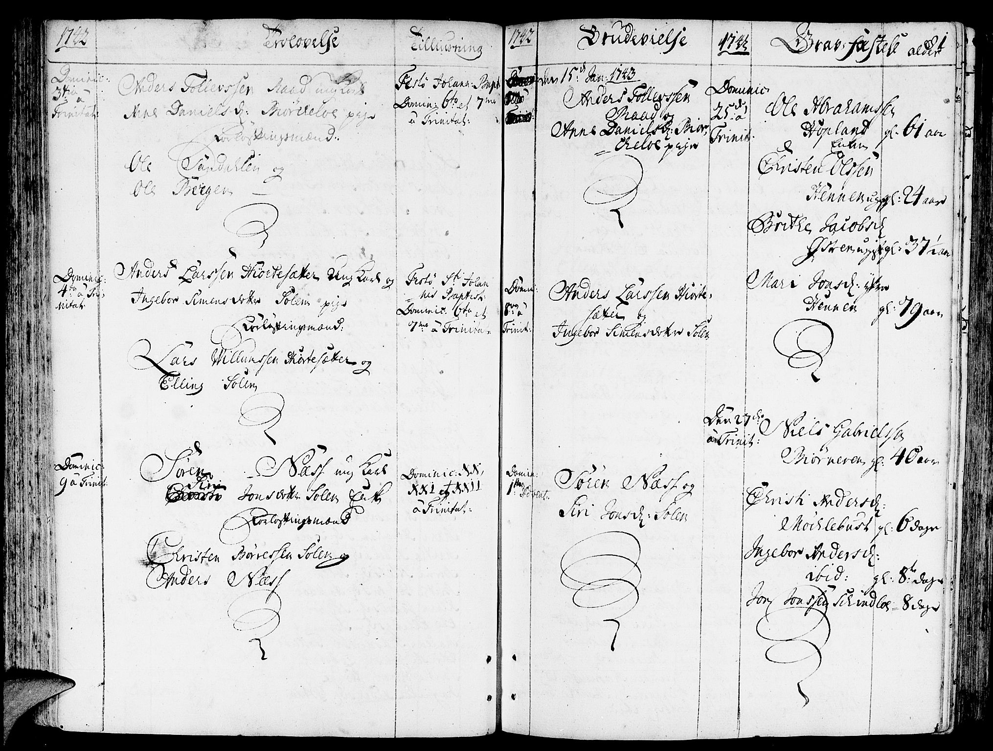 Gloppen sokneprestembete, AV/SAB-A-80101/H/Haa/Haaa/L0003: Parish register (official) no. A 3, 1739-1757, p. 81