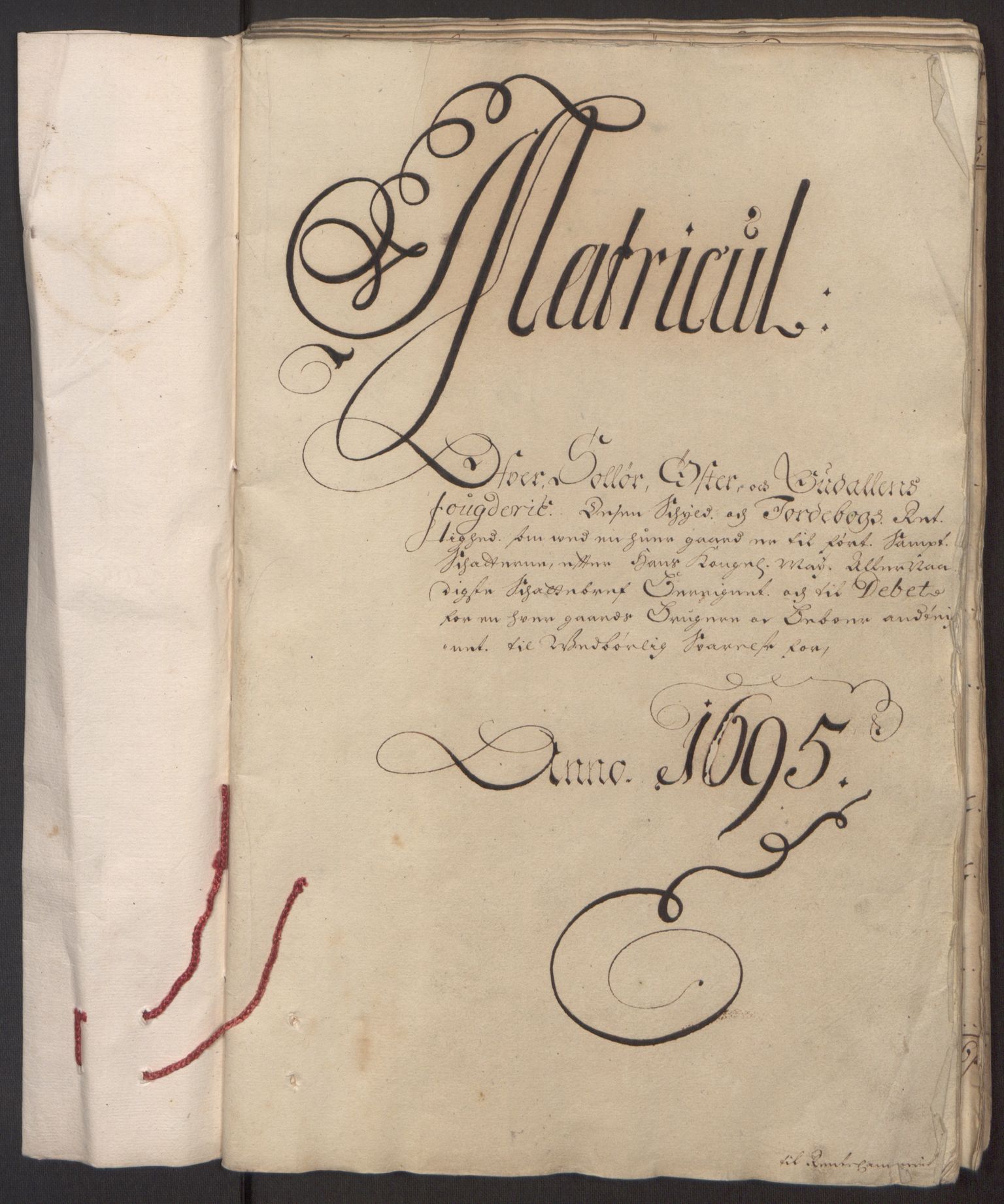Rentekammeret inntil 1814, Reviderte regnskaper, Fogderegnskap, RA/EA-4092/R13/L0833: Fogderegnskap Solør, Odal og Østerdal, 1695, p. 76