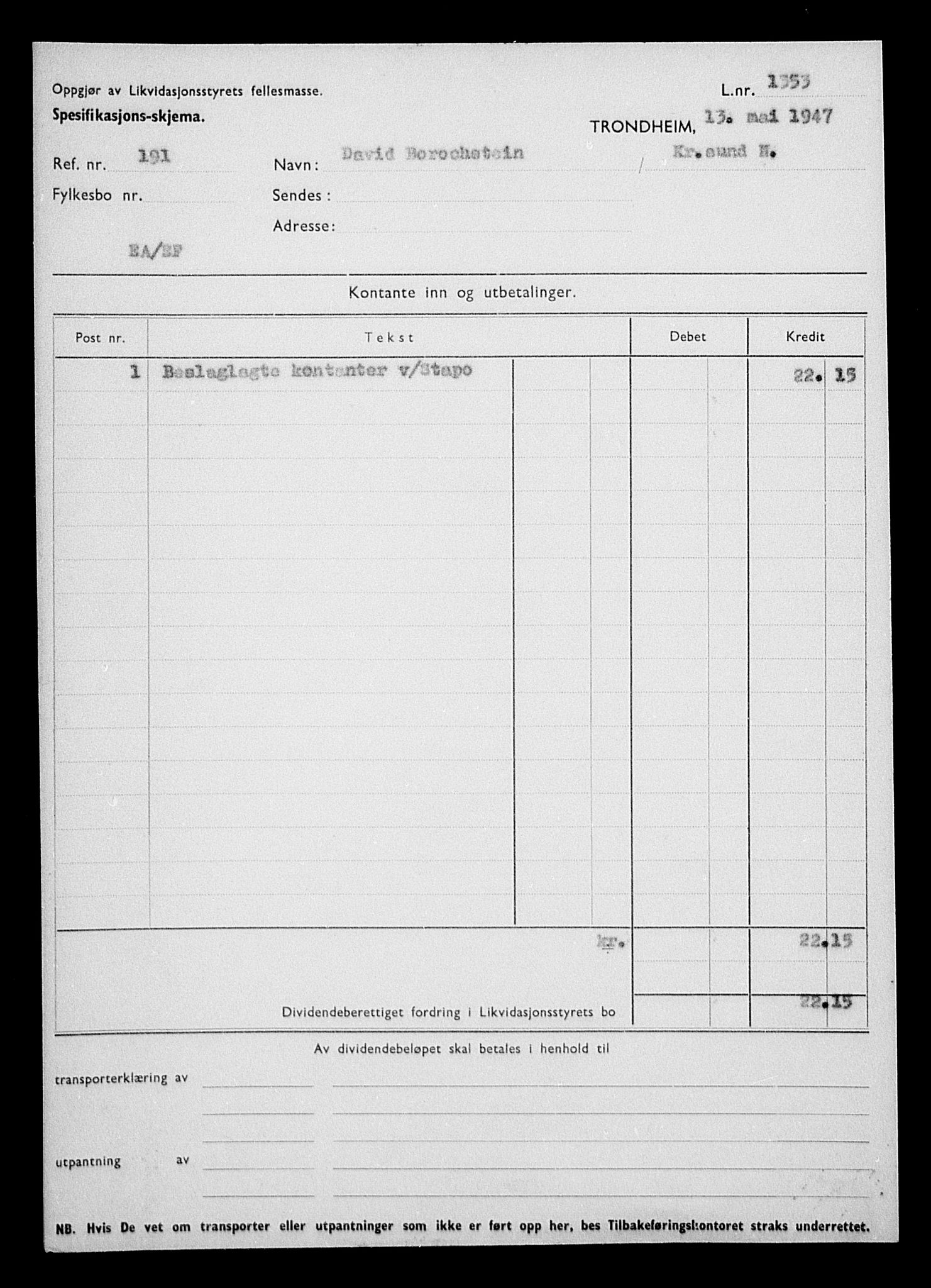 Justisdepartementet, Tilbakeføringskontoret for inndratte formuer, RA/S-1564/H/Hc/Hcb/L0910: --, 1945-1947, p. 380