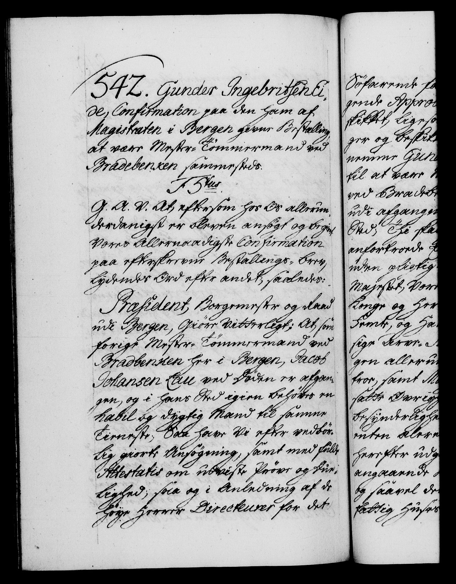 Danske Kanselli 1572-1799, AV/RA-EA-3023/F/Fc/Fca/Fcaa/L0039: Norske registre, 1755-1756, p. 840b