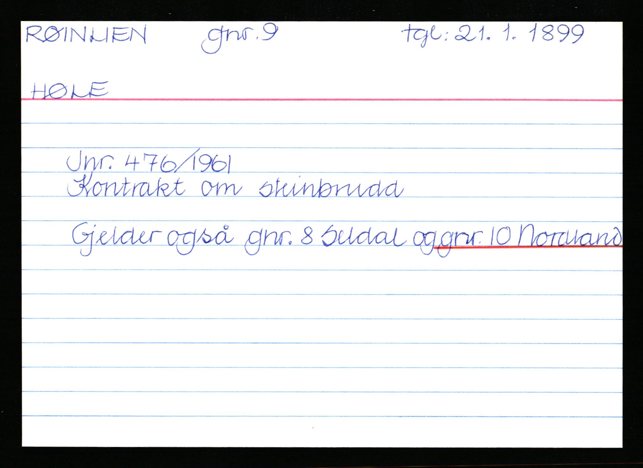 Statsarkivet i Stavanger, AV/SAST-A-101971/03/Y/Yk/L0033: Registerkort sortert etter gårdsnavn: Rosseland store - Sand ytre, 1750-1930, p. 309