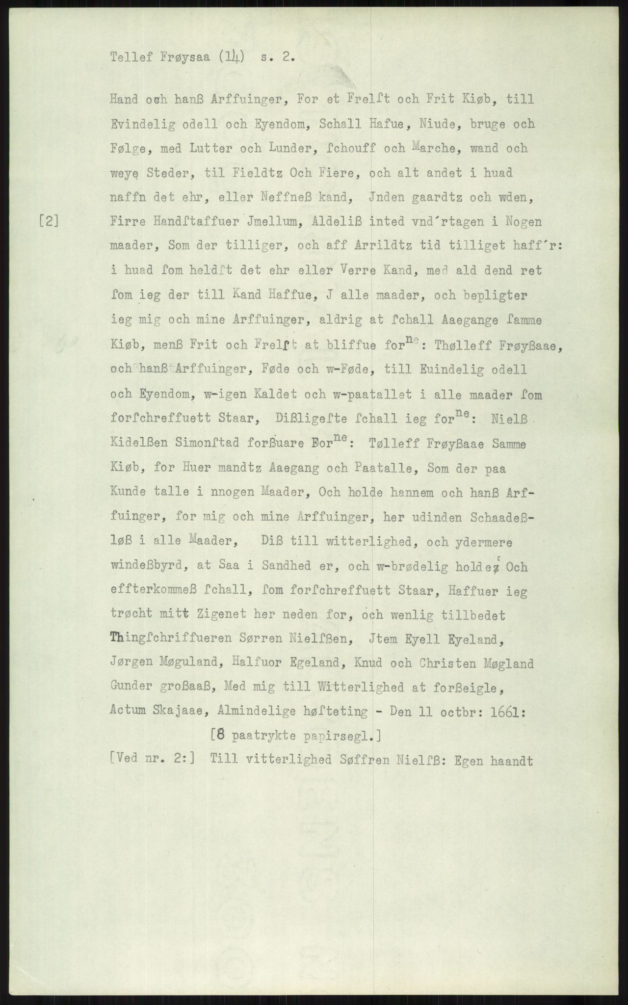 Samlinger til kildeutgivelse, Diplomavskriftsamlingen, AV/RA-EA-4053/H/Ha, p. 2270