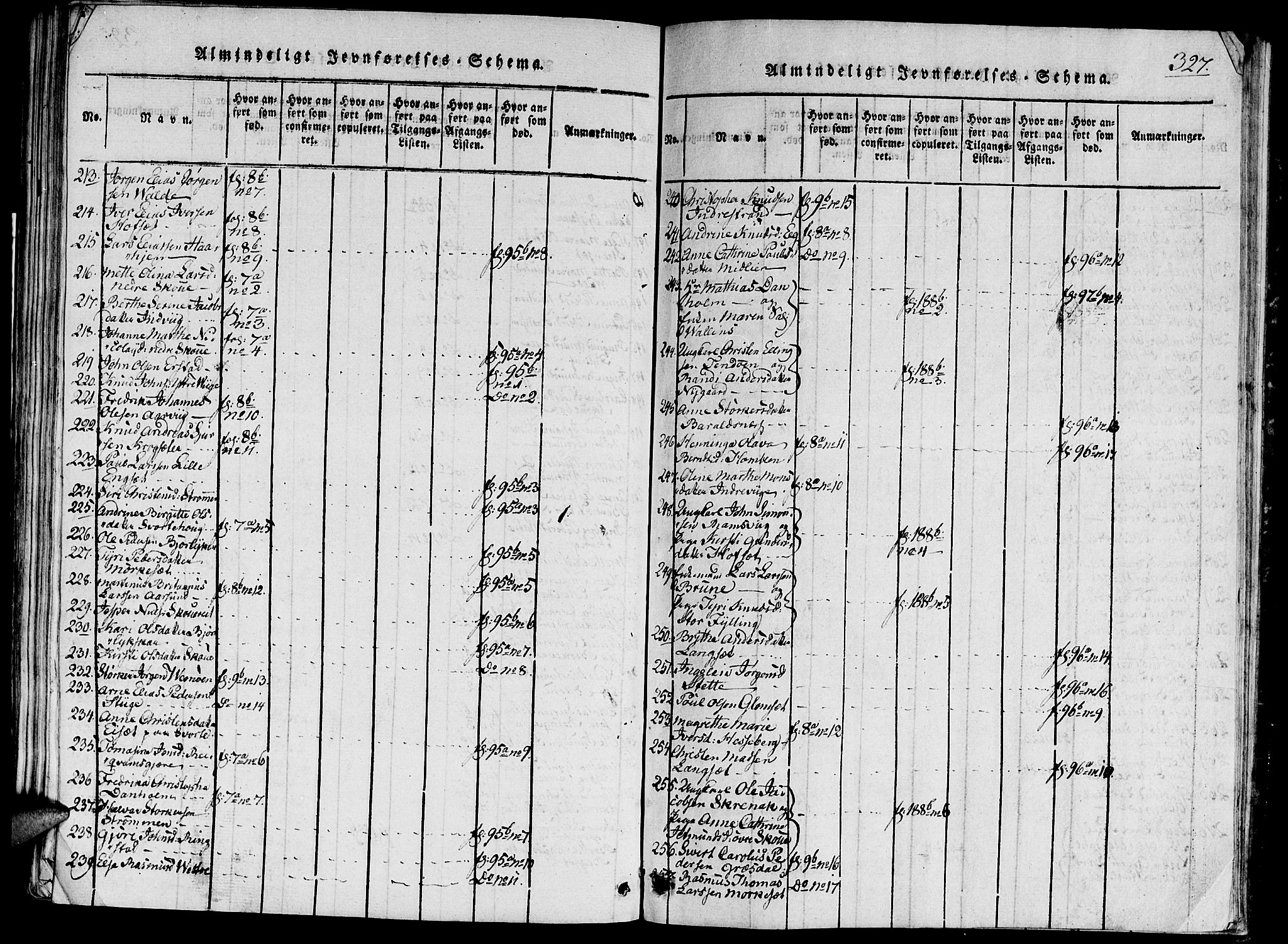 Ministerialprotokoller, klokkerbøker og fødselsregistre - Møre og Romsdal, AV/SAT-A-1454/524/L0351: Parish register (official) no. 524A03, 1816-1838, p. 327