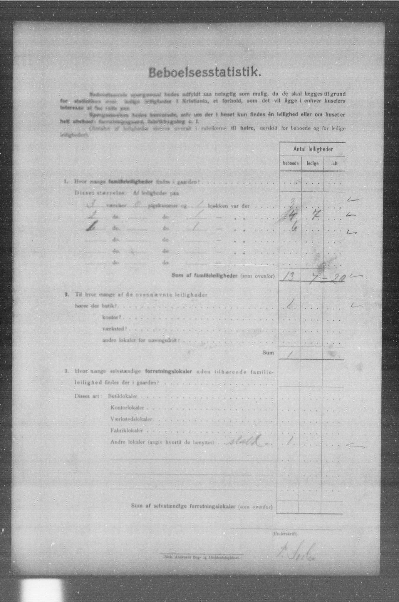 OBA, Municipal Census 1904 for Kristiania, 1904, p. 6242