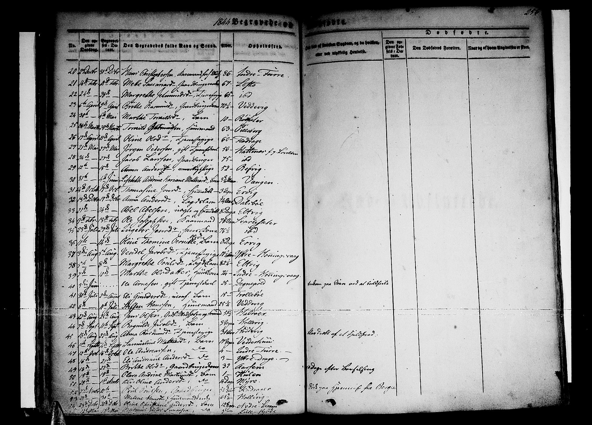 Selje sokneprestembete, SAB/A-99938/H/Ha/Haa/Haaa: Parish register (official) no. A 9, 1829-1844, p. 256