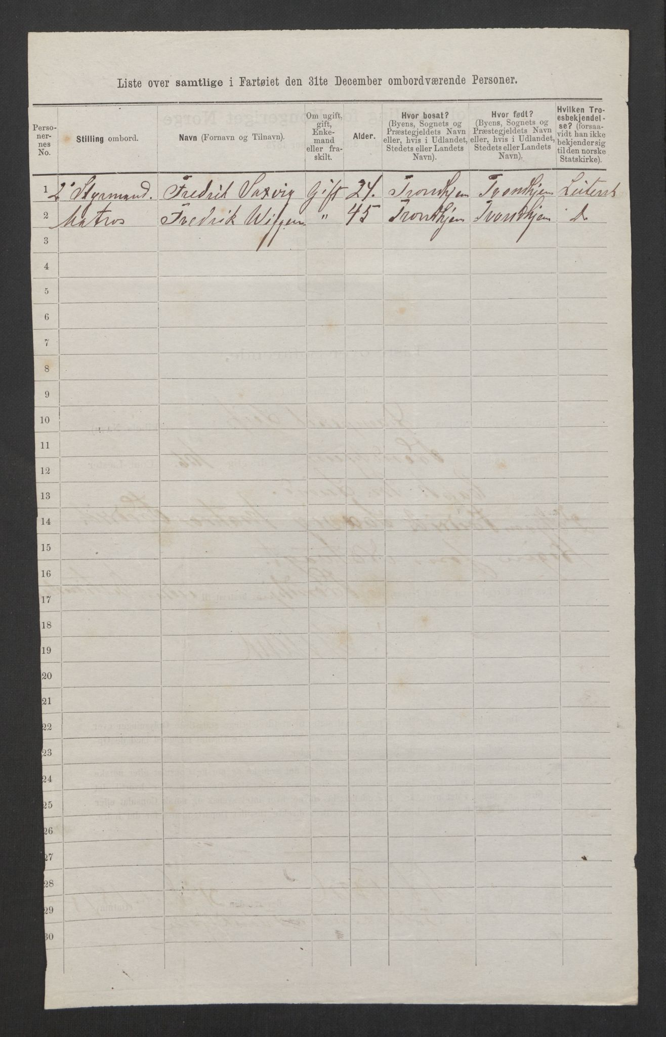 RA, 1875 census, lists of crew on ships: Ships in domestic ports, 1875, p. 1172