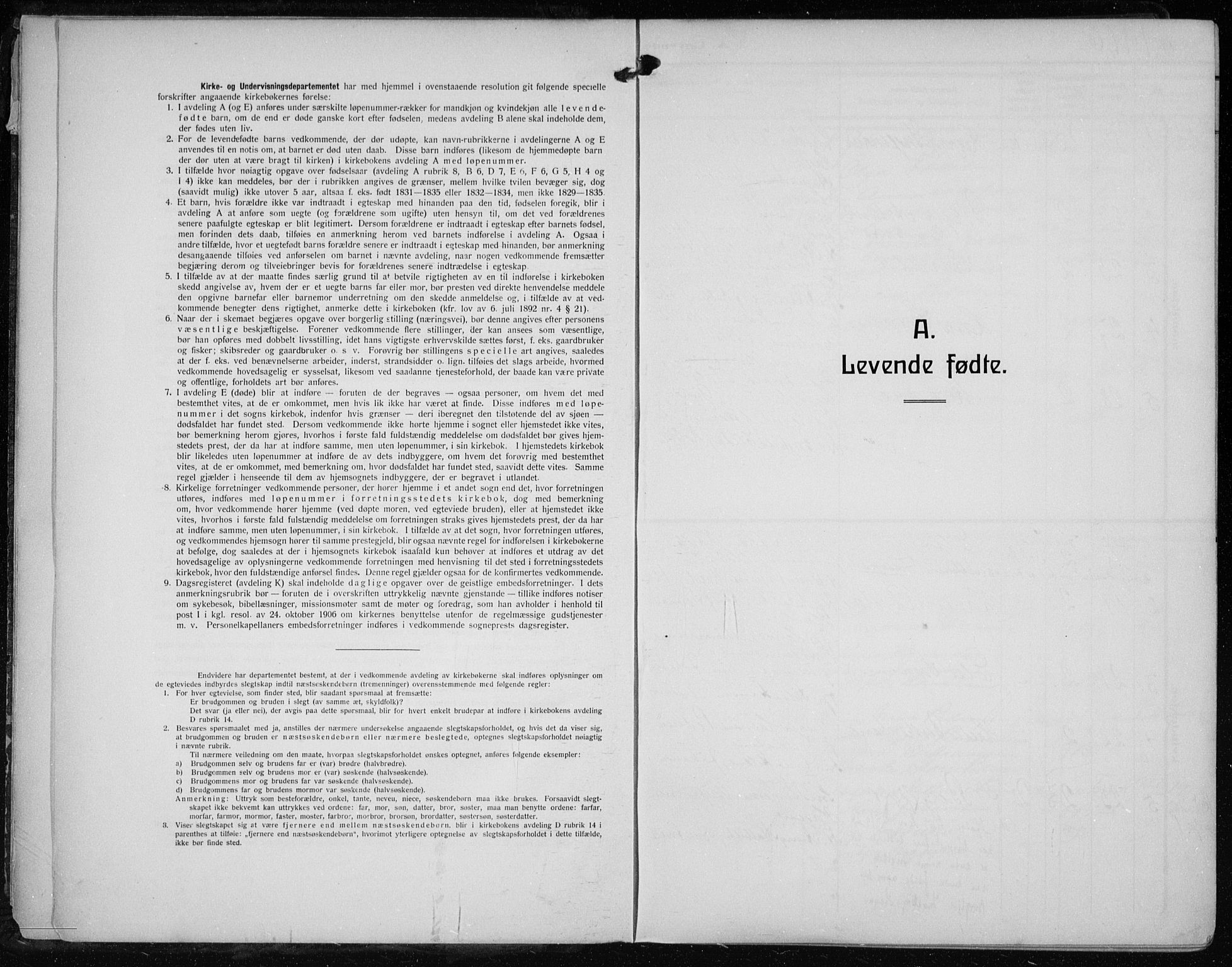 Rikshospitalet prestekontor Kirkebøker, AV/SAO-A-10309b/F/L0016: Parish register (official) no. 16, 1916-1918