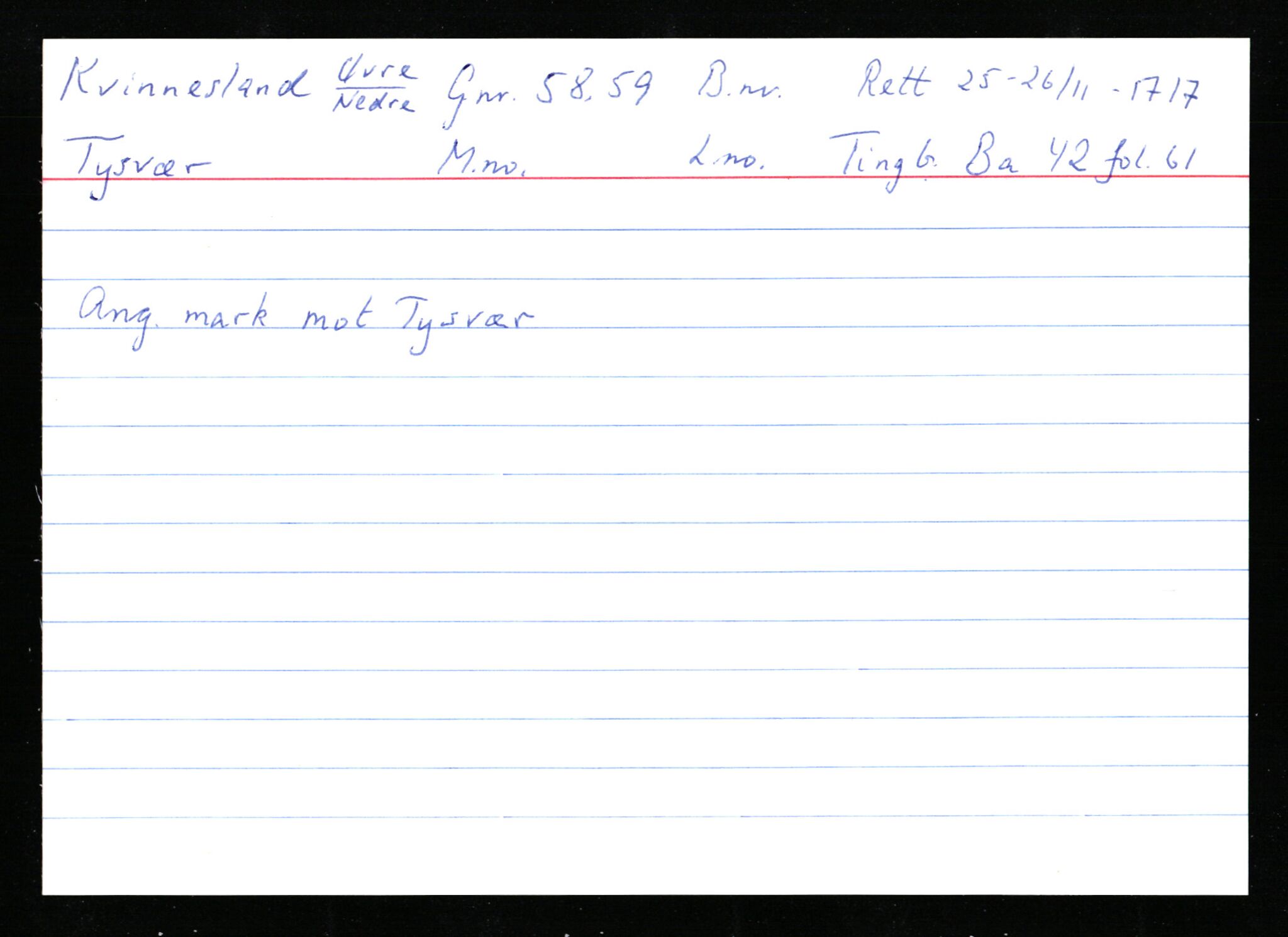 Statsarkivet i Stavanger, AV/SAST-A-101971/03/Y/Ym/L0033: Åstedskort sortert etter gårdsnavn: Kvelland - Lagestranden, 1600-1950, p. 144