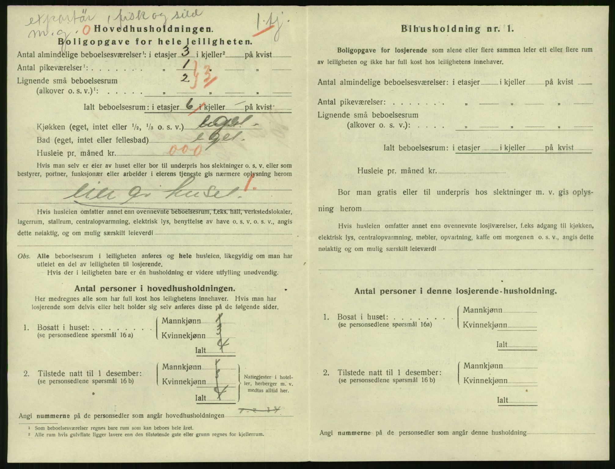 SAST, 1920 census for Haugesund, 1920, p. 45440