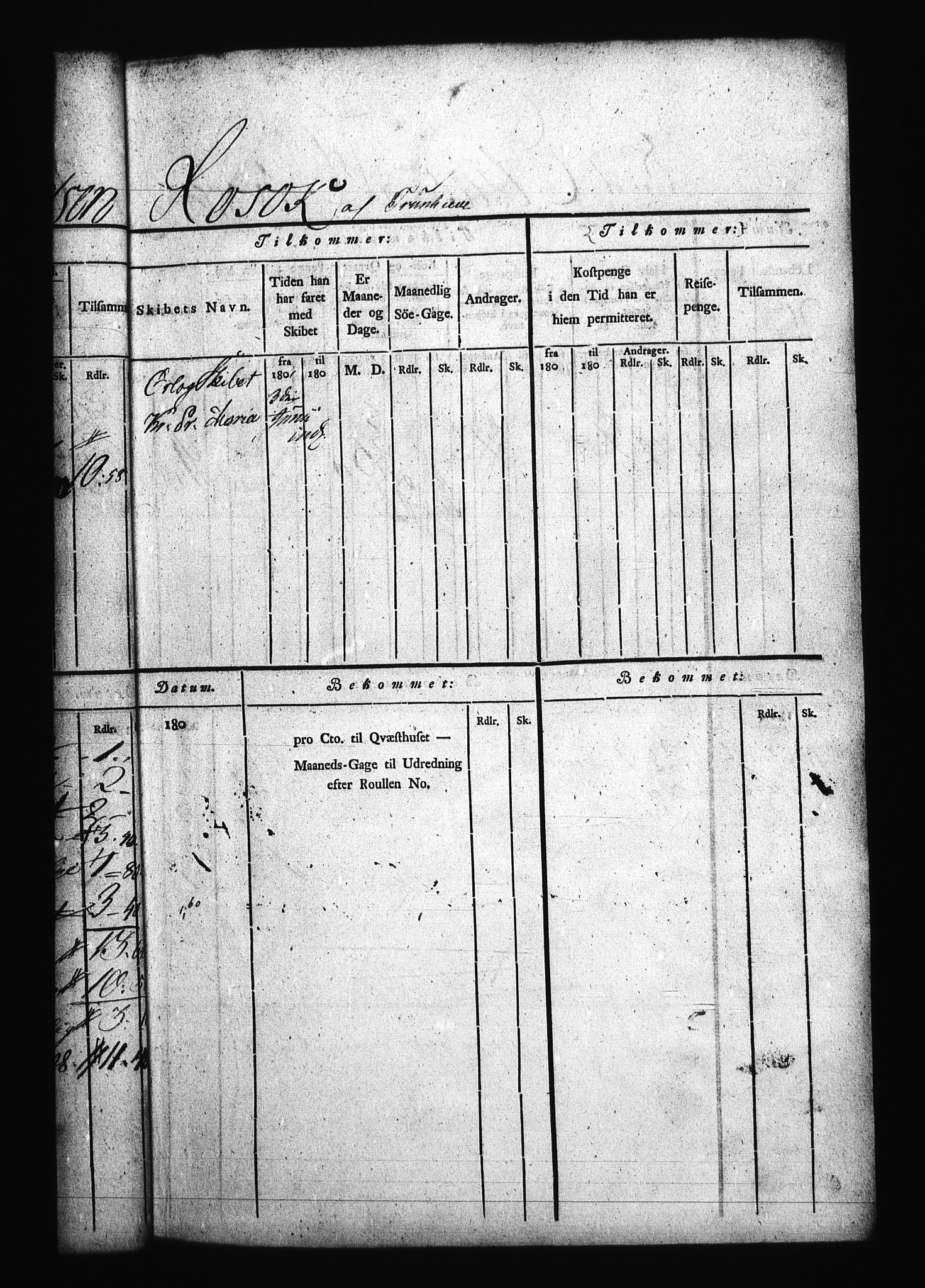 Sjøetaten, AV/RA-EA-3110/F/L0326: Trondheim distrikt, bind 3, 1801